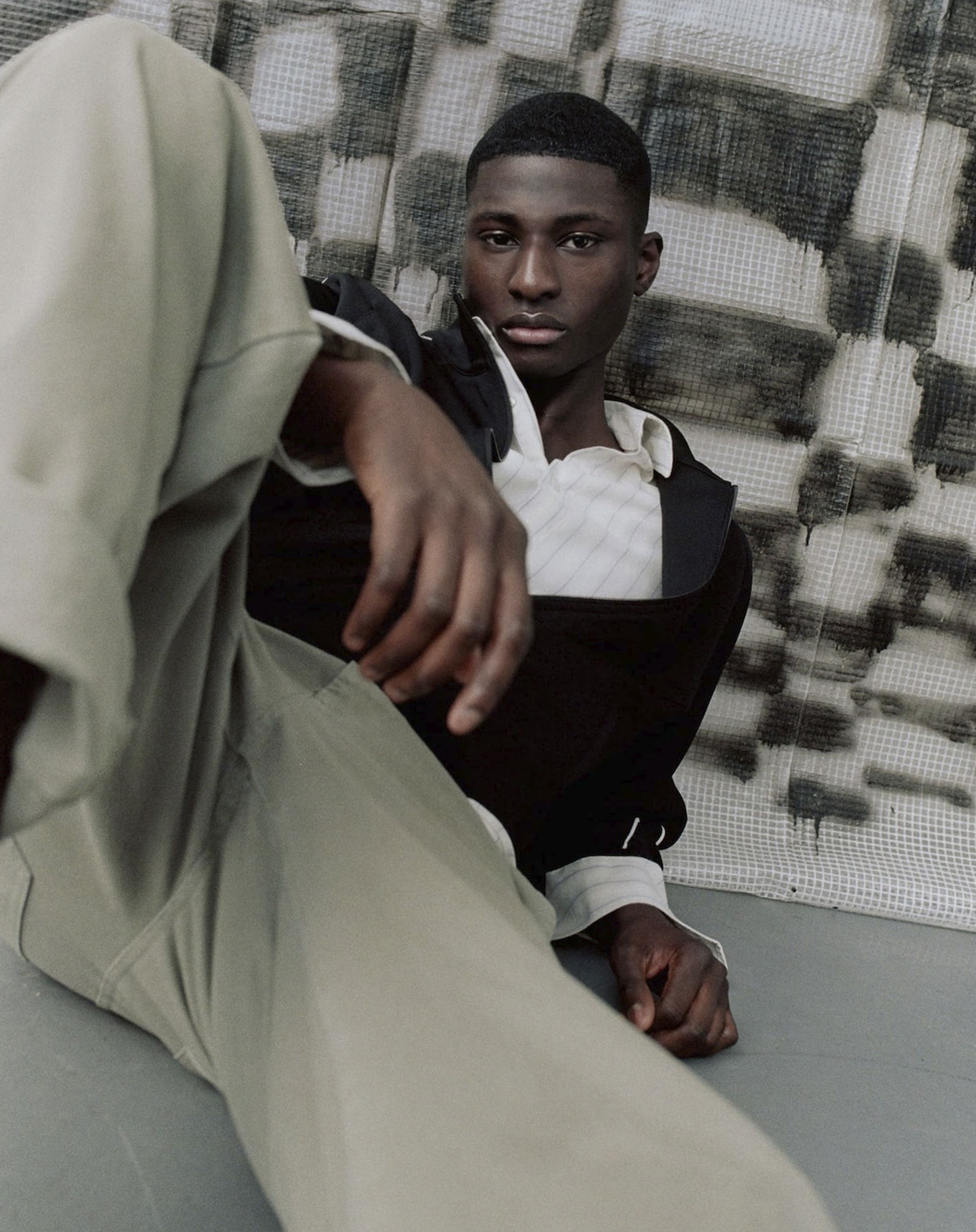 Oxford Sune Stribet Skjorte