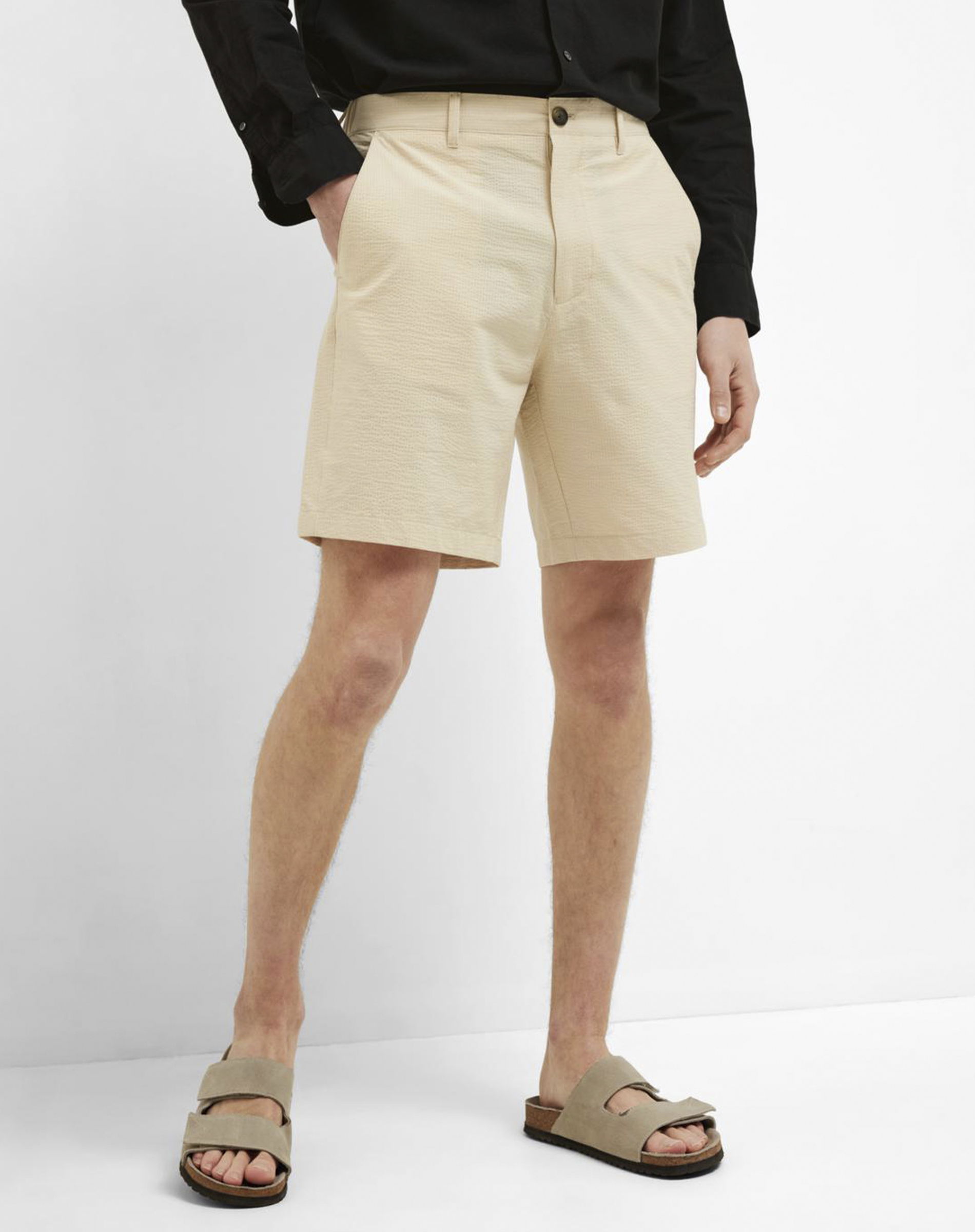 Karl Regular Seersucker Shorts