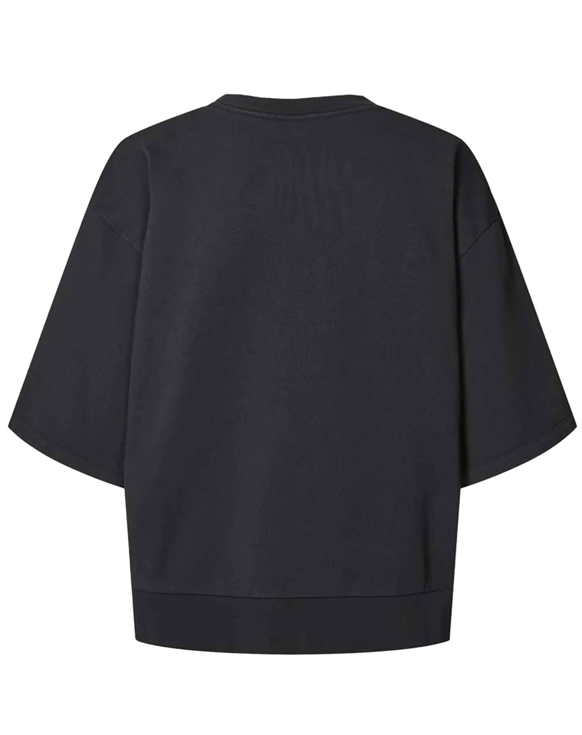 Narah Sweat T-shirt - Black