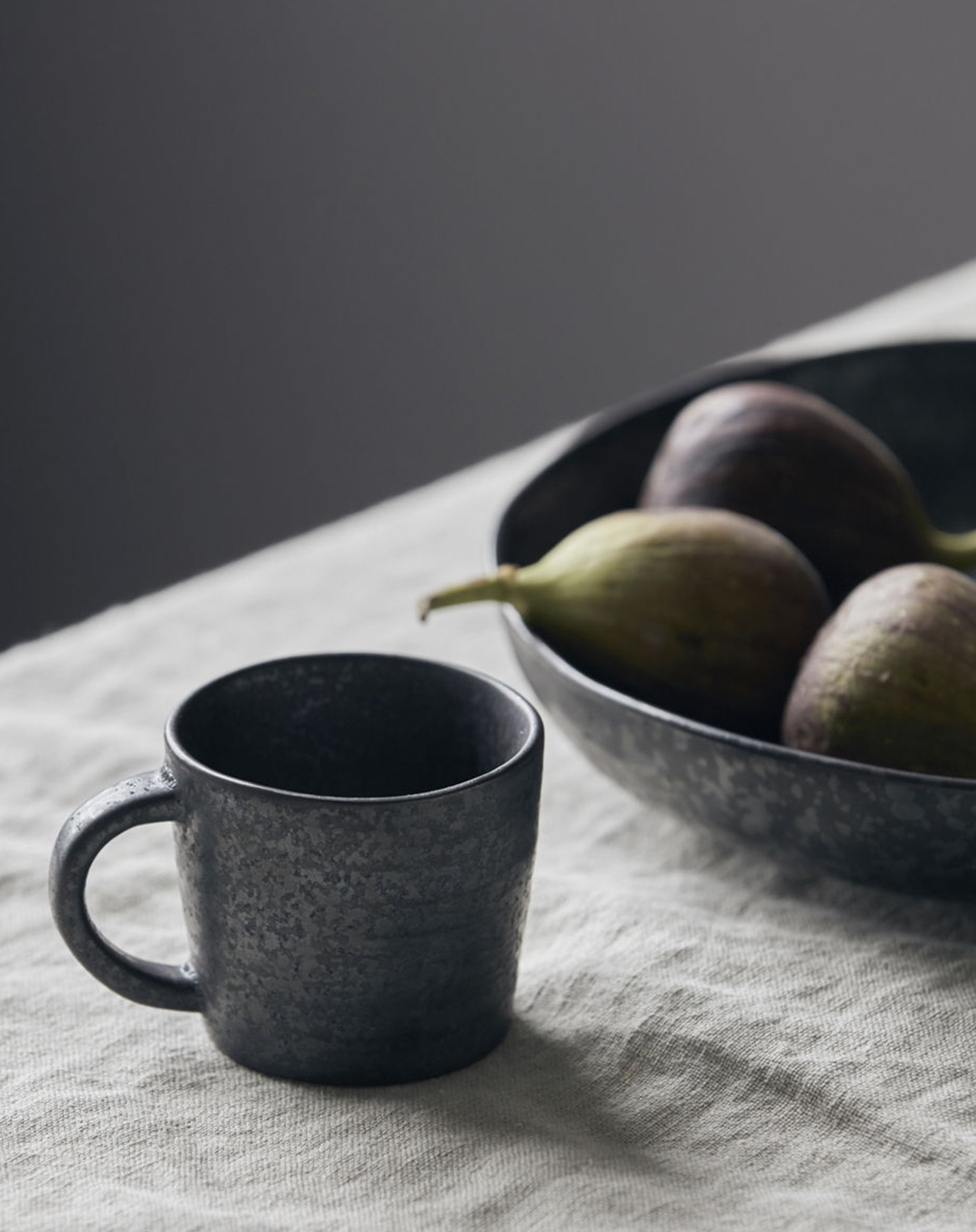 Espressokop Pion - Black/Brown