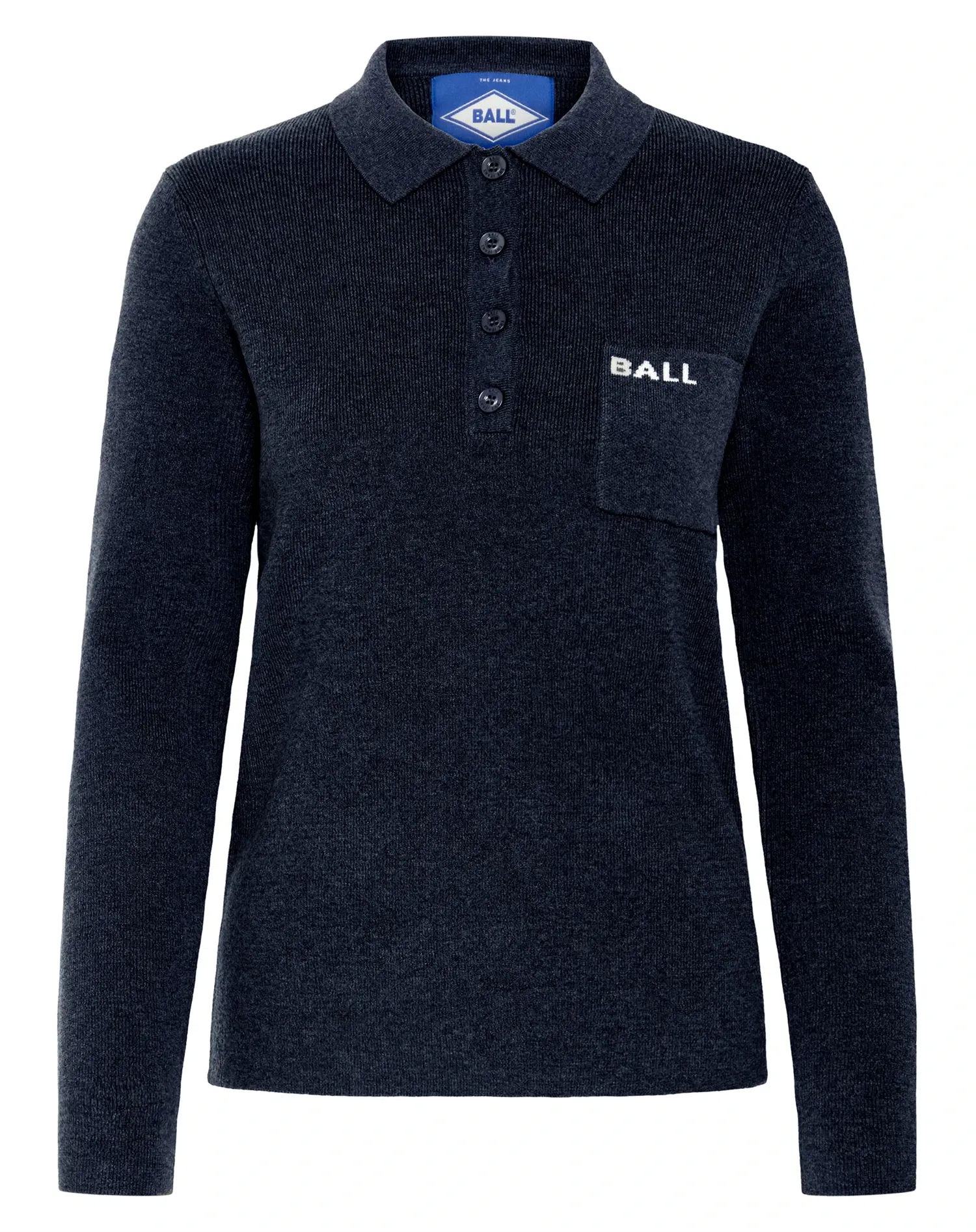 BaMarietta Strik Polo - Sky Captain 