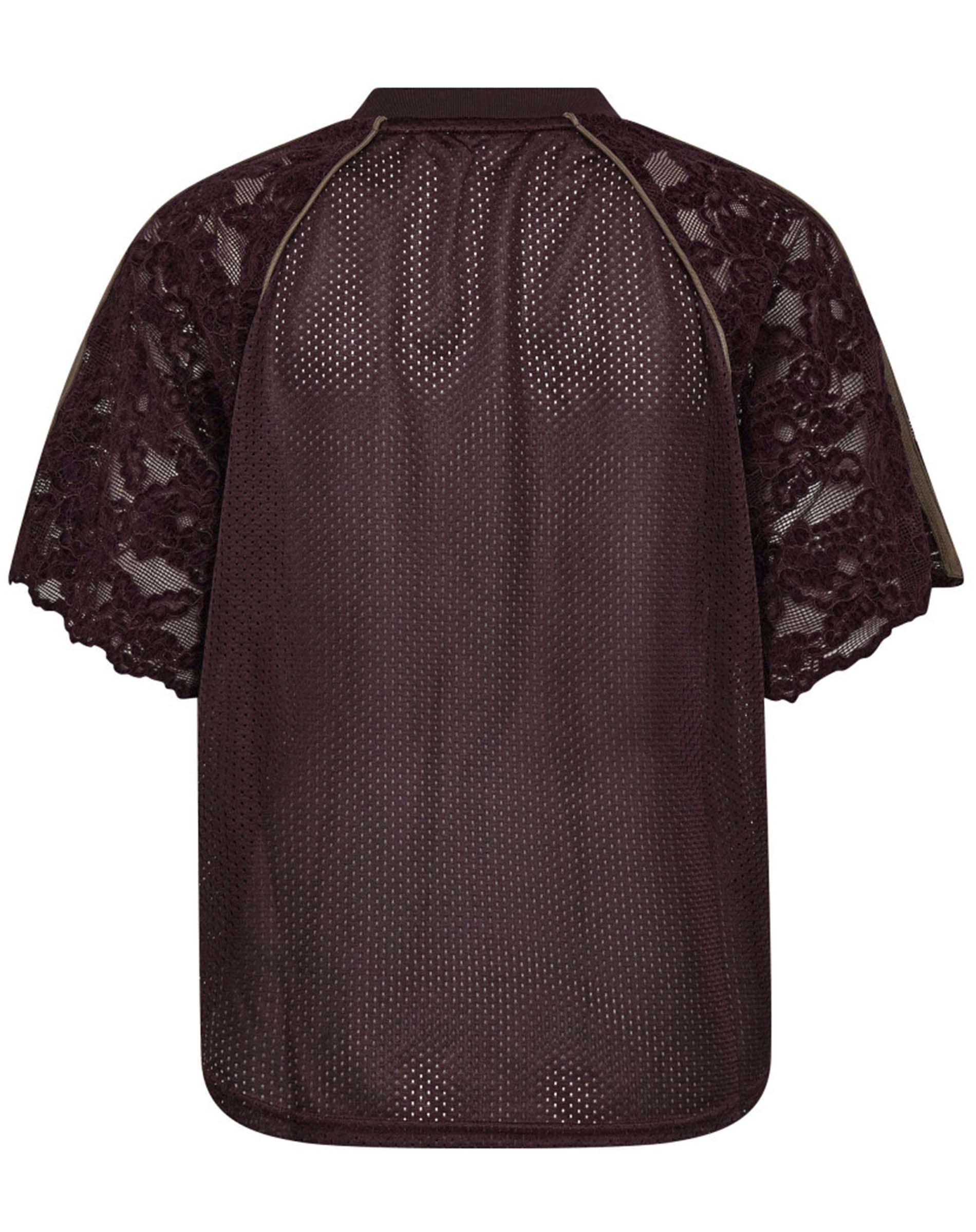 Trey CC Lace T-shirt - Walnut