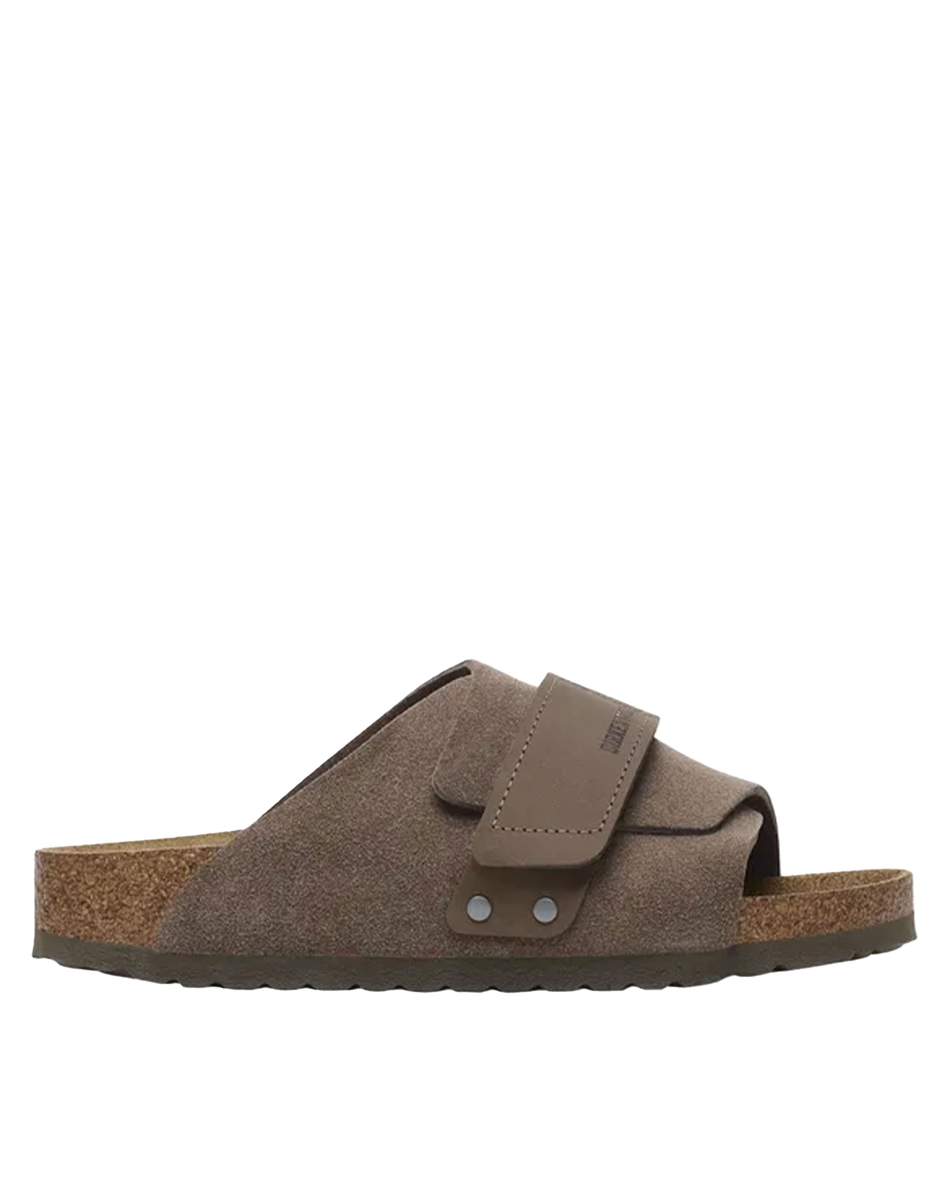 Kyoto Nubuck Suede Leather Sandal - Concrete Gray