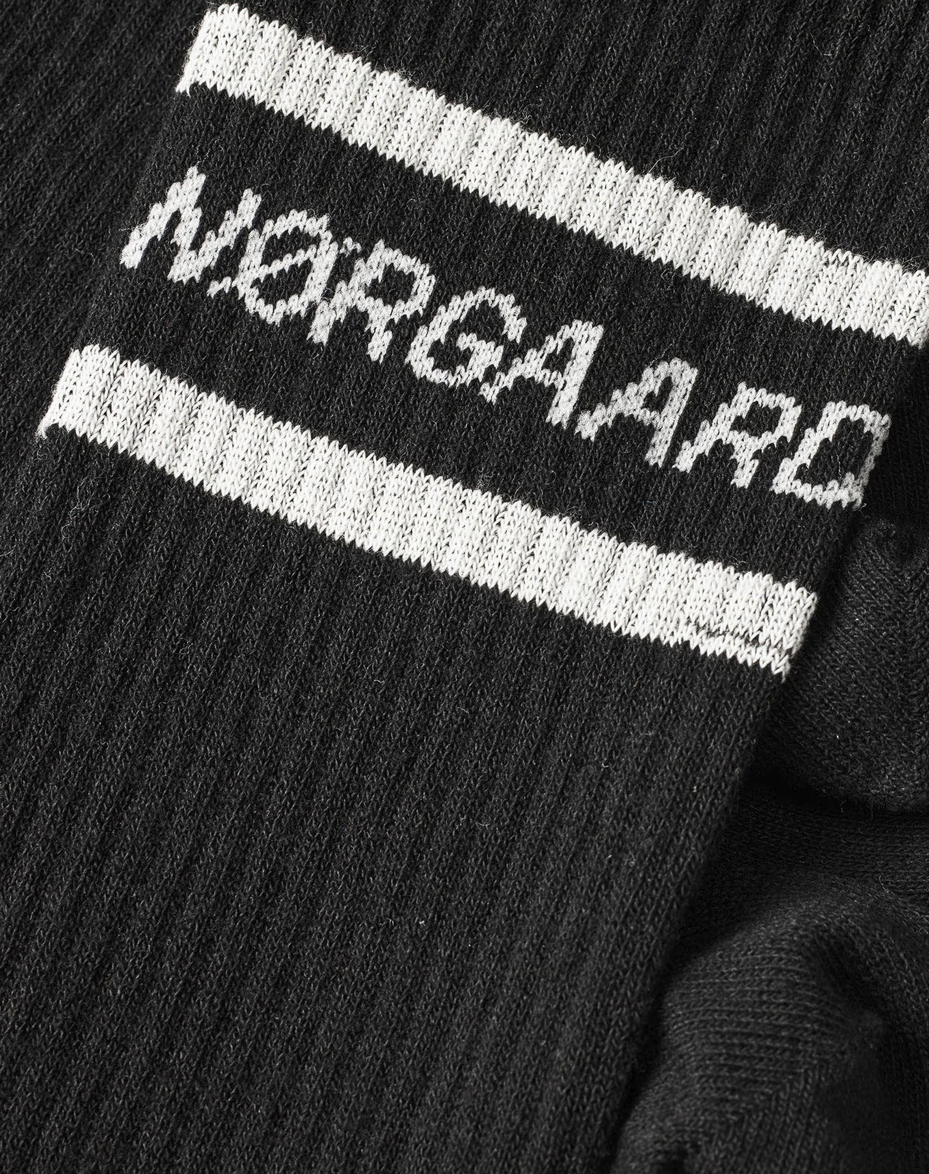 Single Sport Logo Strømper - Black