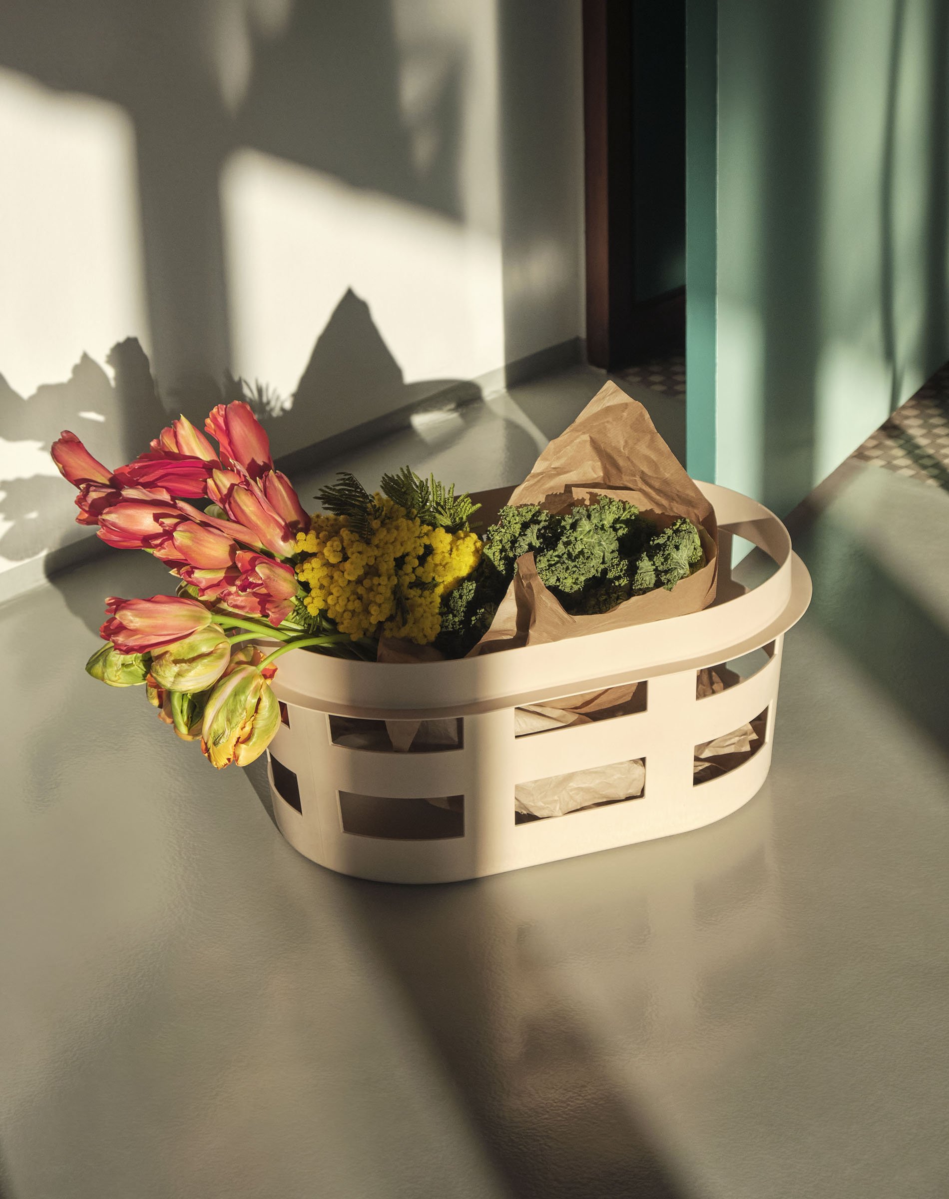 Vasketøjskurv S - Nougat