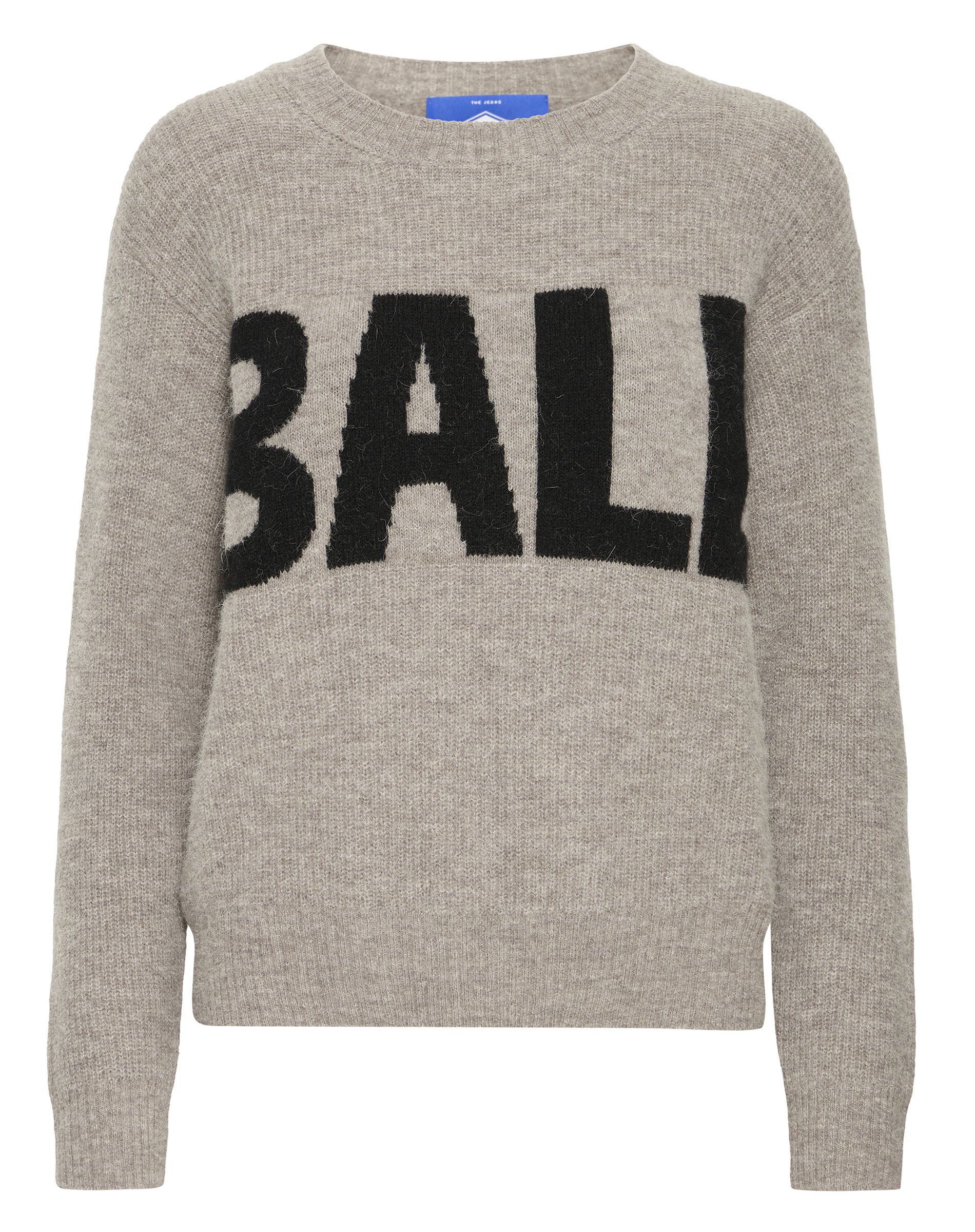 BaStacy Rib Logo Pullover Strik 