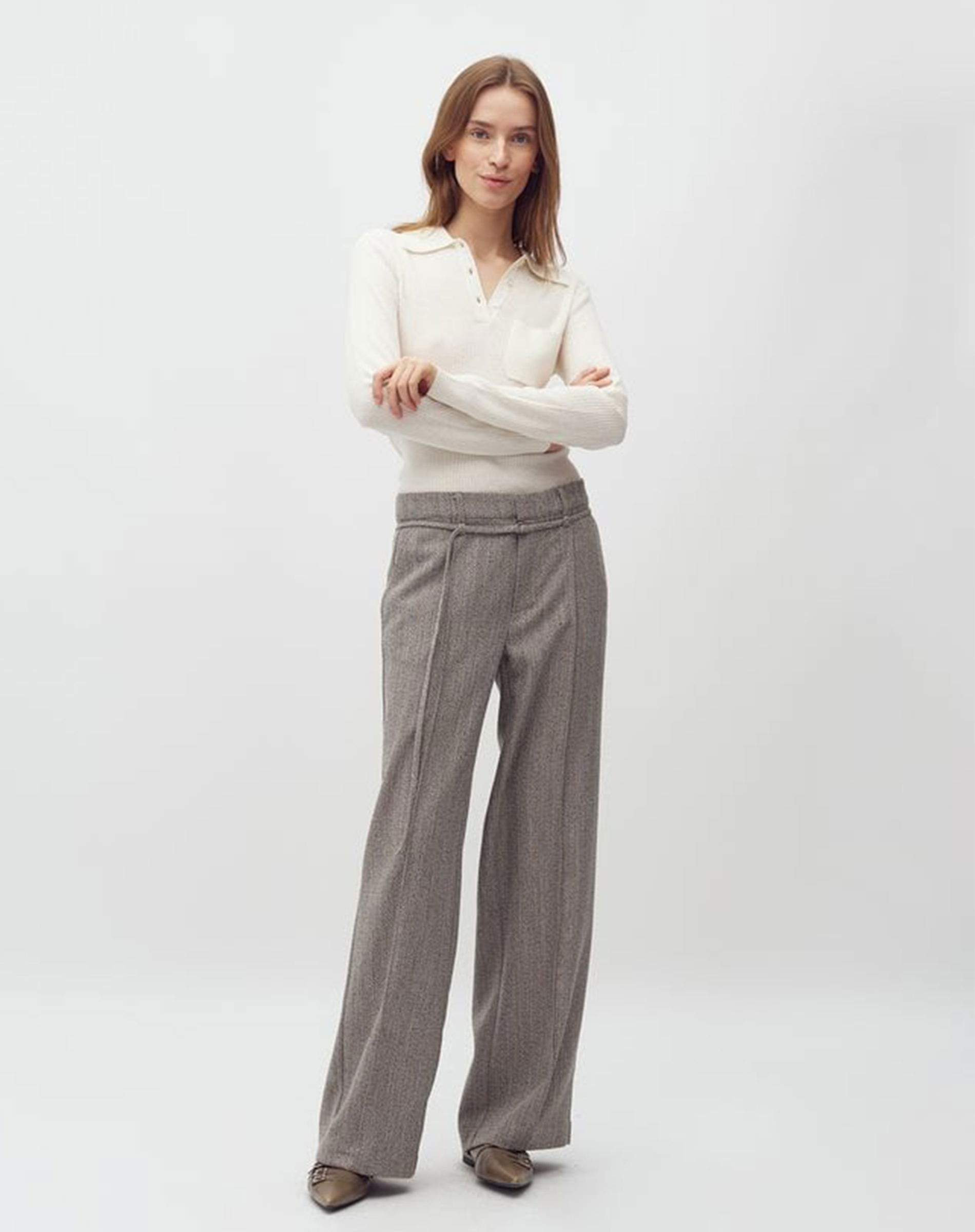 Kammia-M Bukser - Pepper Grey Melange