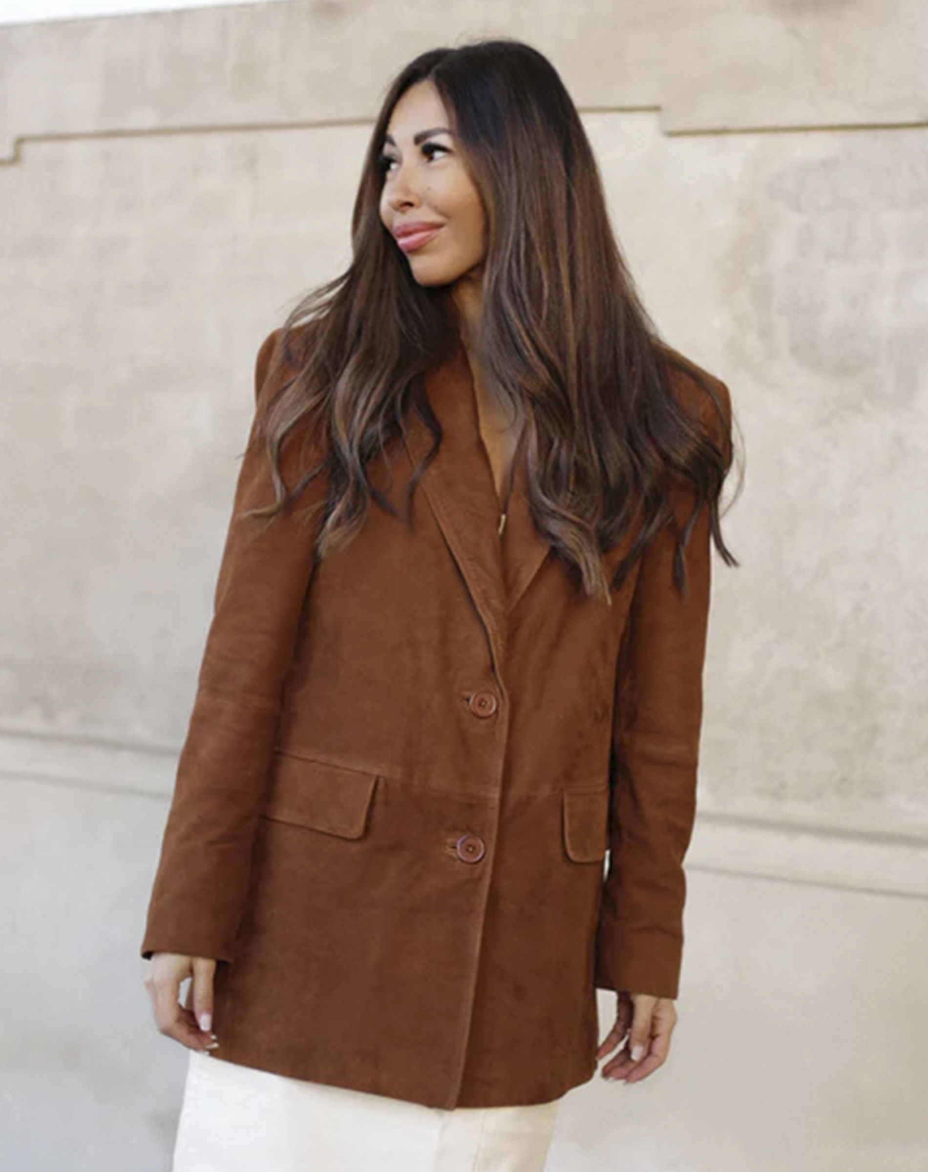 Zenia Blazer - Cognac
