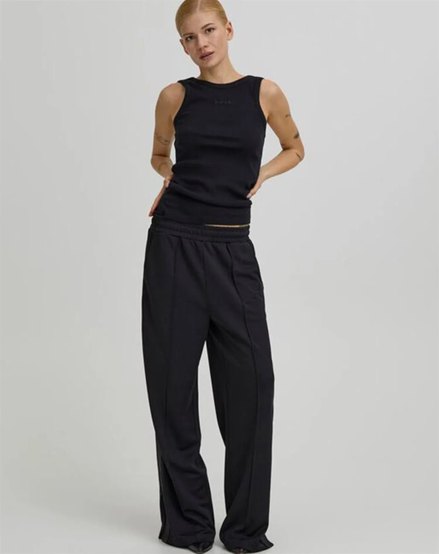 BANicolina BLK Track Bukser - Black