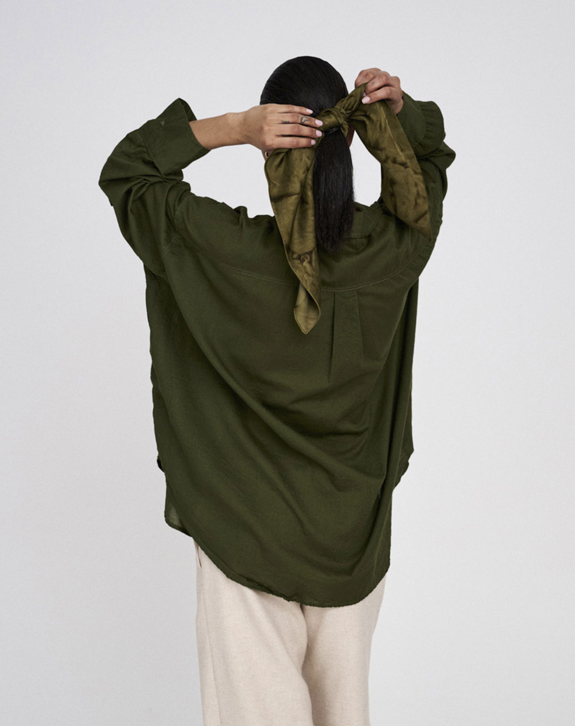 Noah Cotton Oversized Skjorte