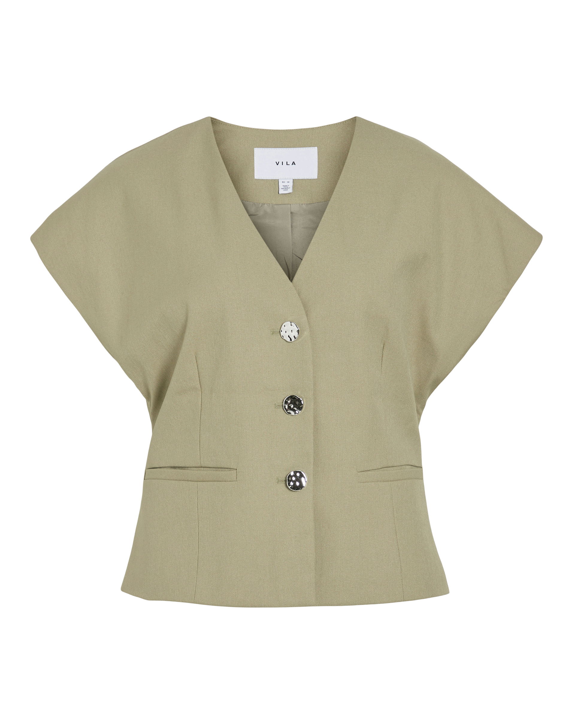 ViKeep V-neck Blazer - Elm 