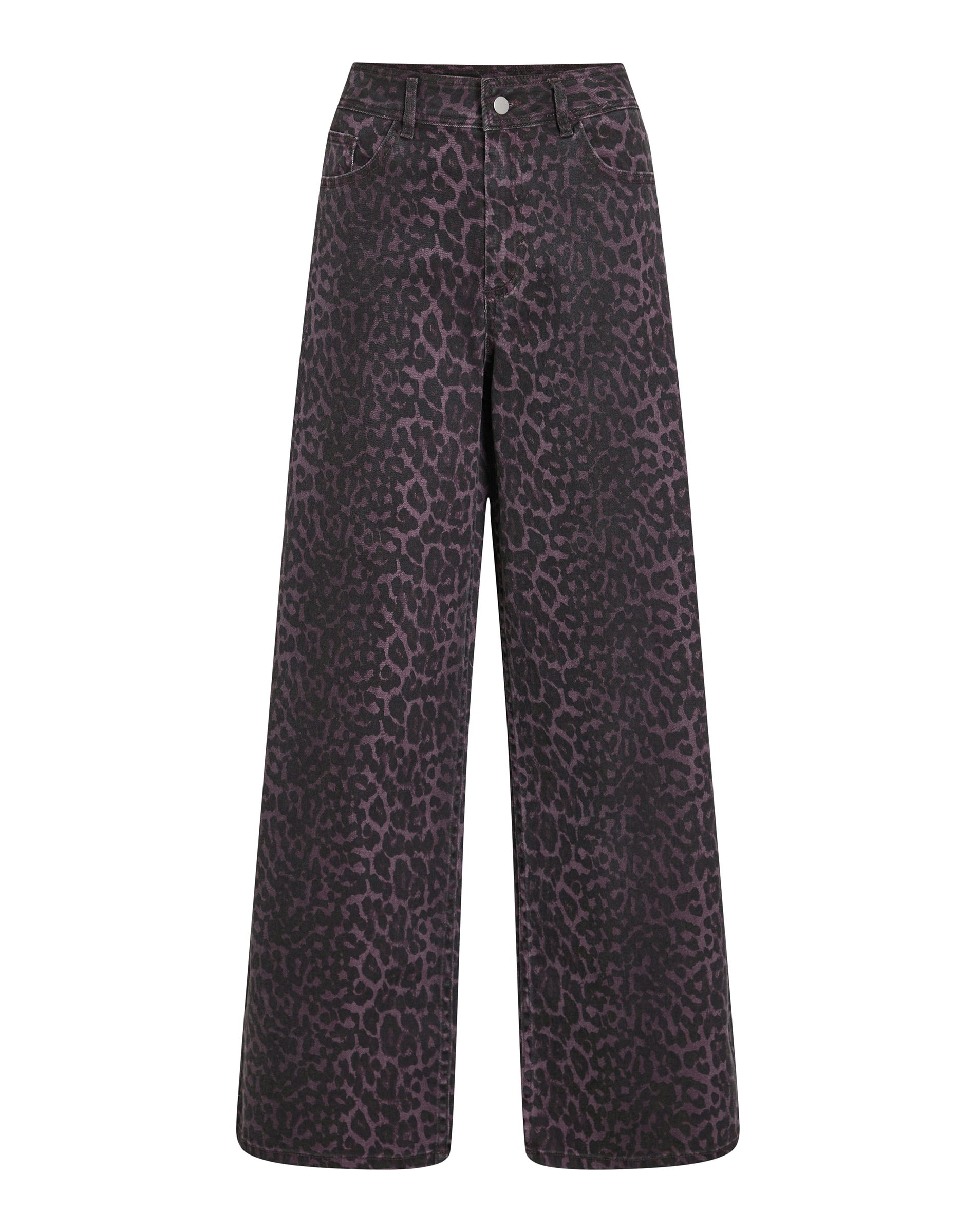 ViChia Colorful Leo Jeans - Fig Leopard 