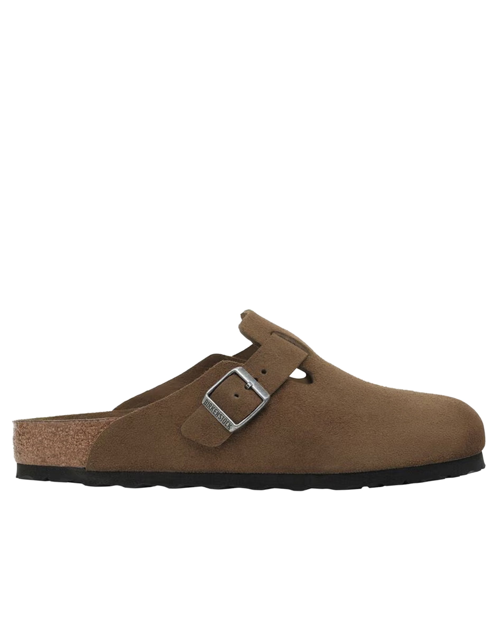 Boston Suede Leather Sandal - Dark Tea Tonal