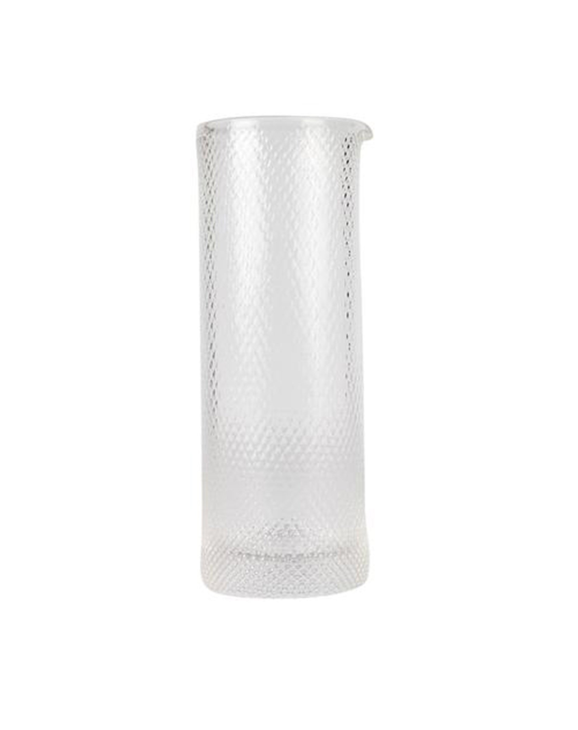 Harlequin Cylinder Carafe - Clear