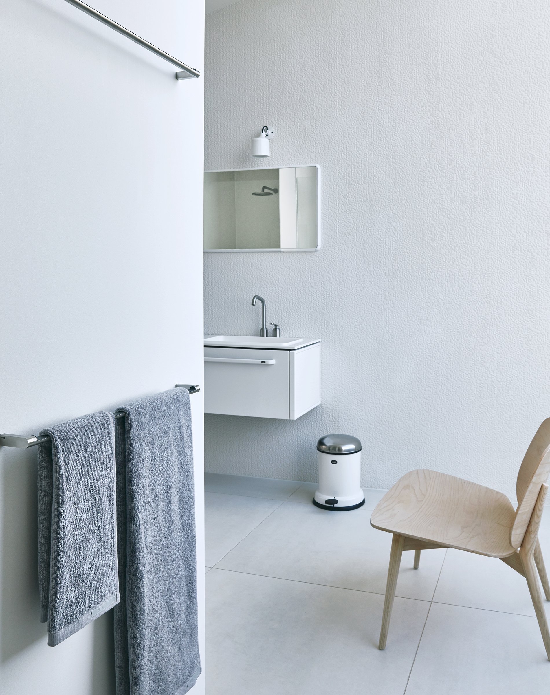 Vipp104 Badehåndklæde - Grey