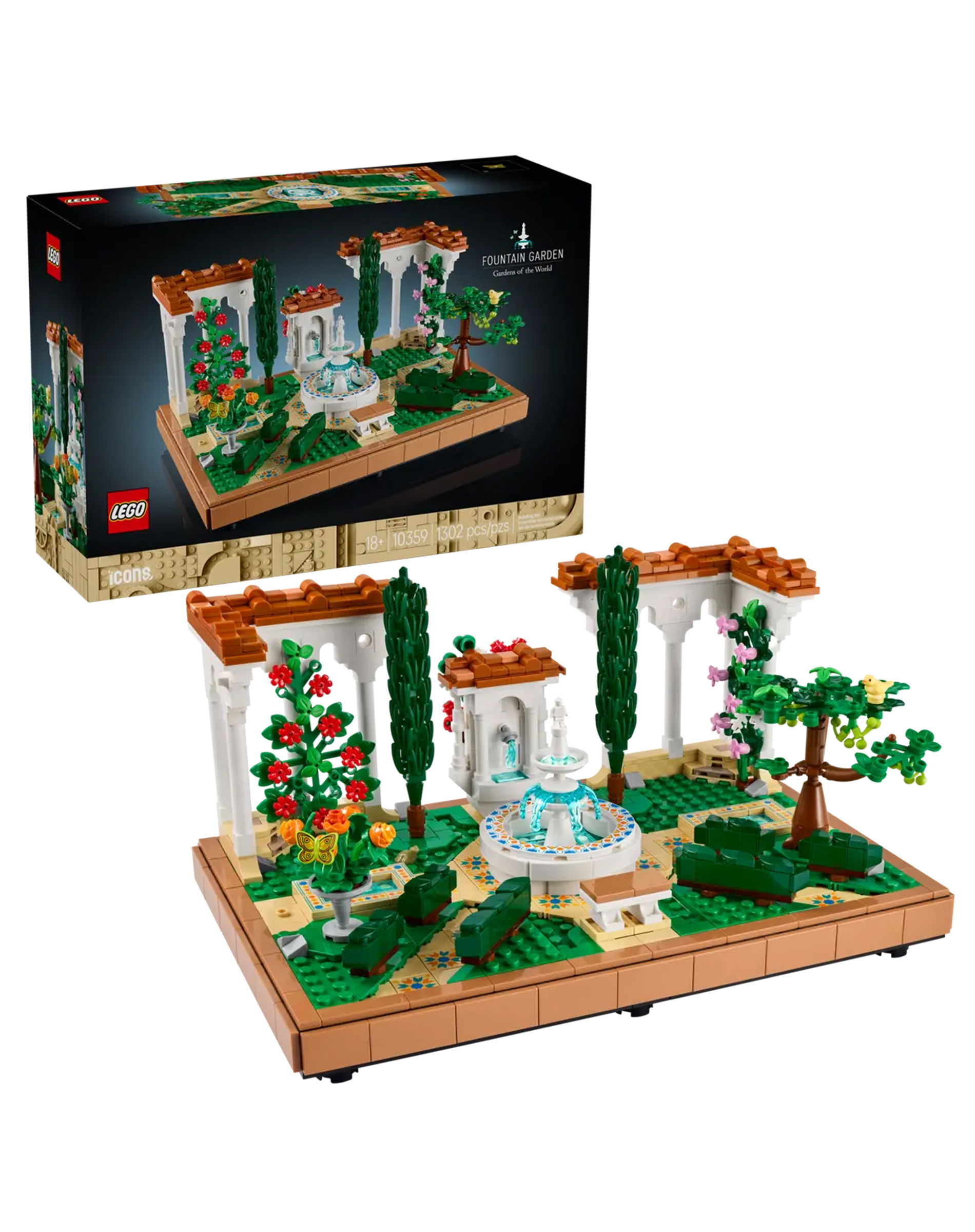 Lego Icons - 10359 Have Med Springvand 