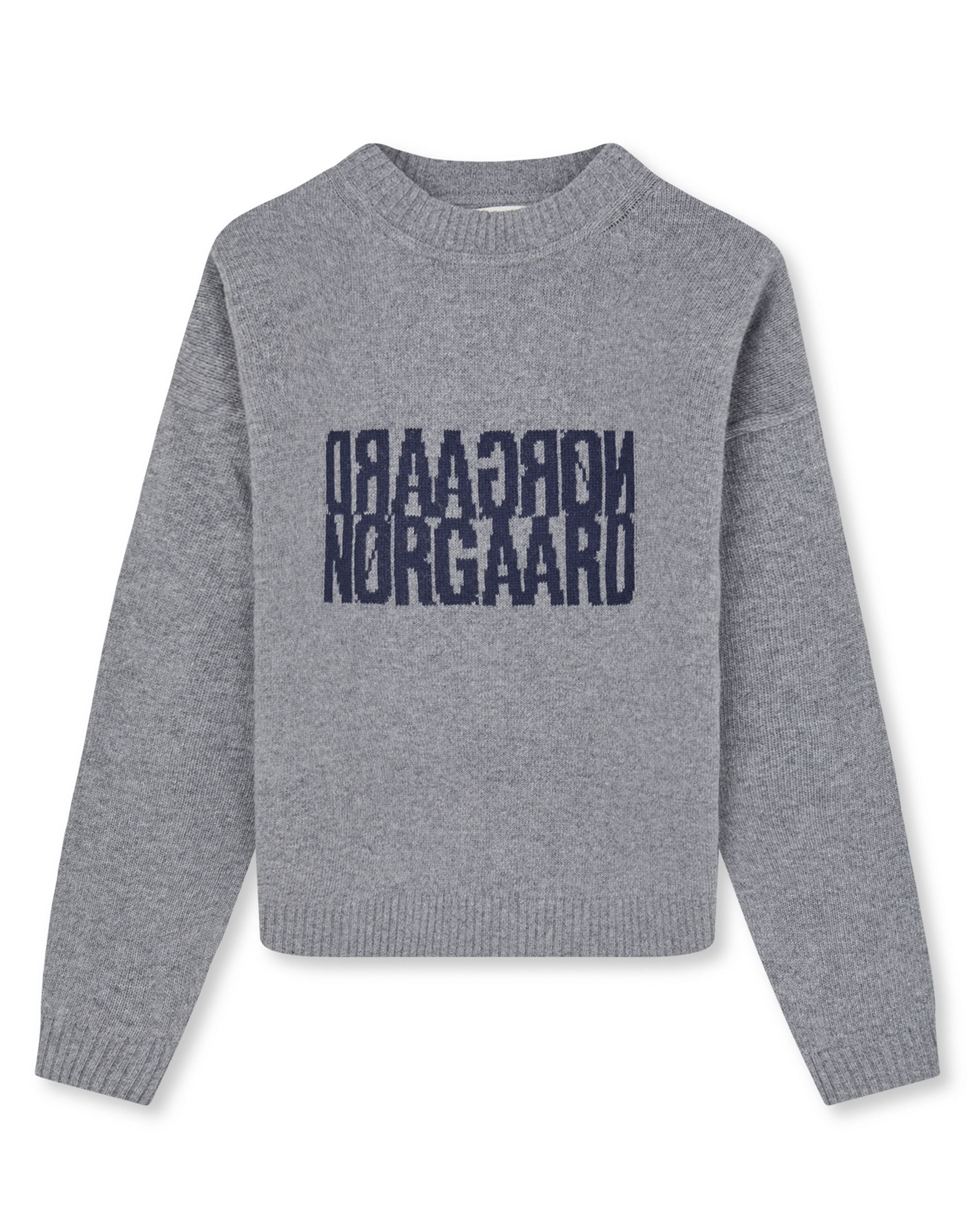 Yota Knit Tilona Sweater - Mid Grey Melange 