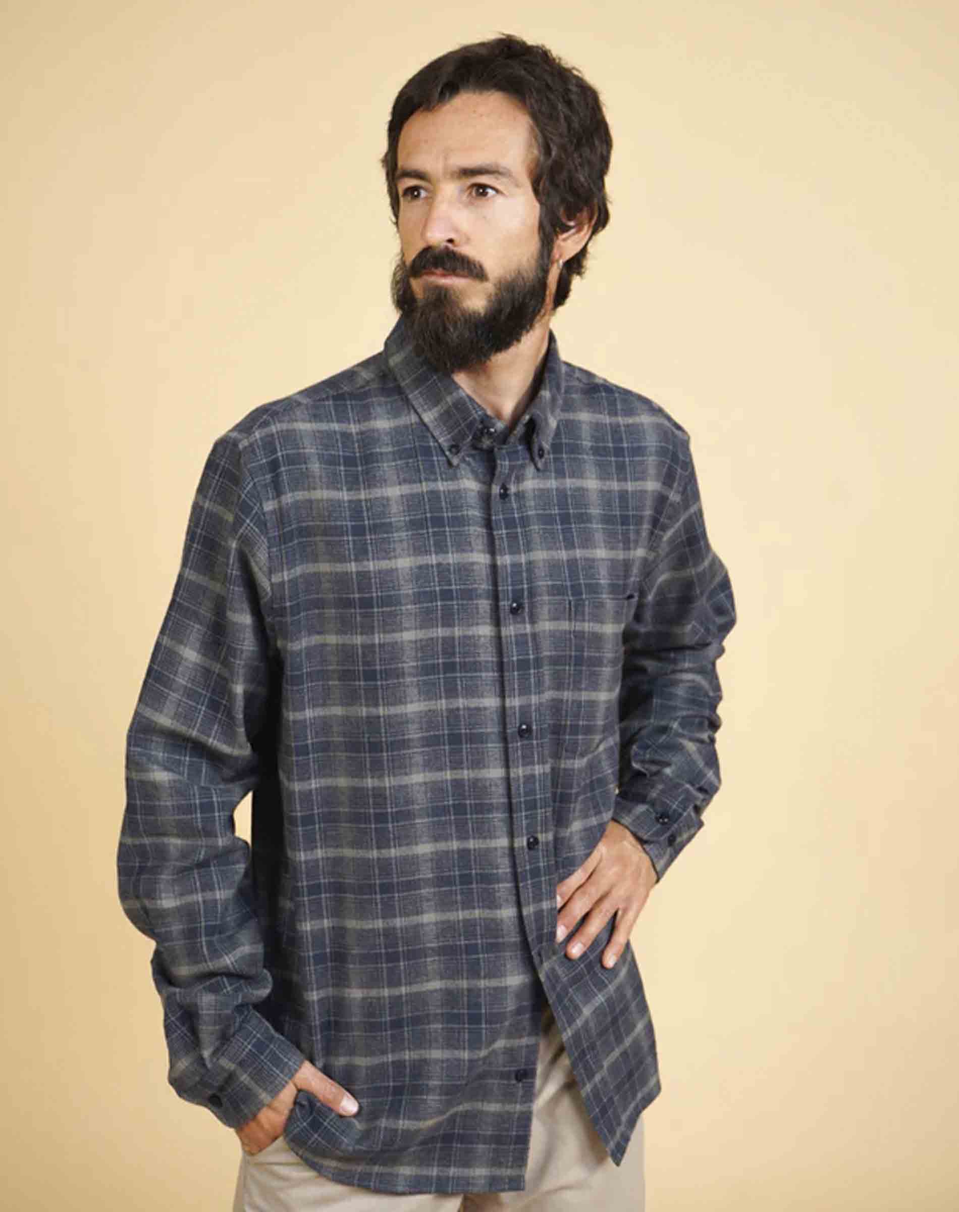 Flannel Men's BD Skjorte