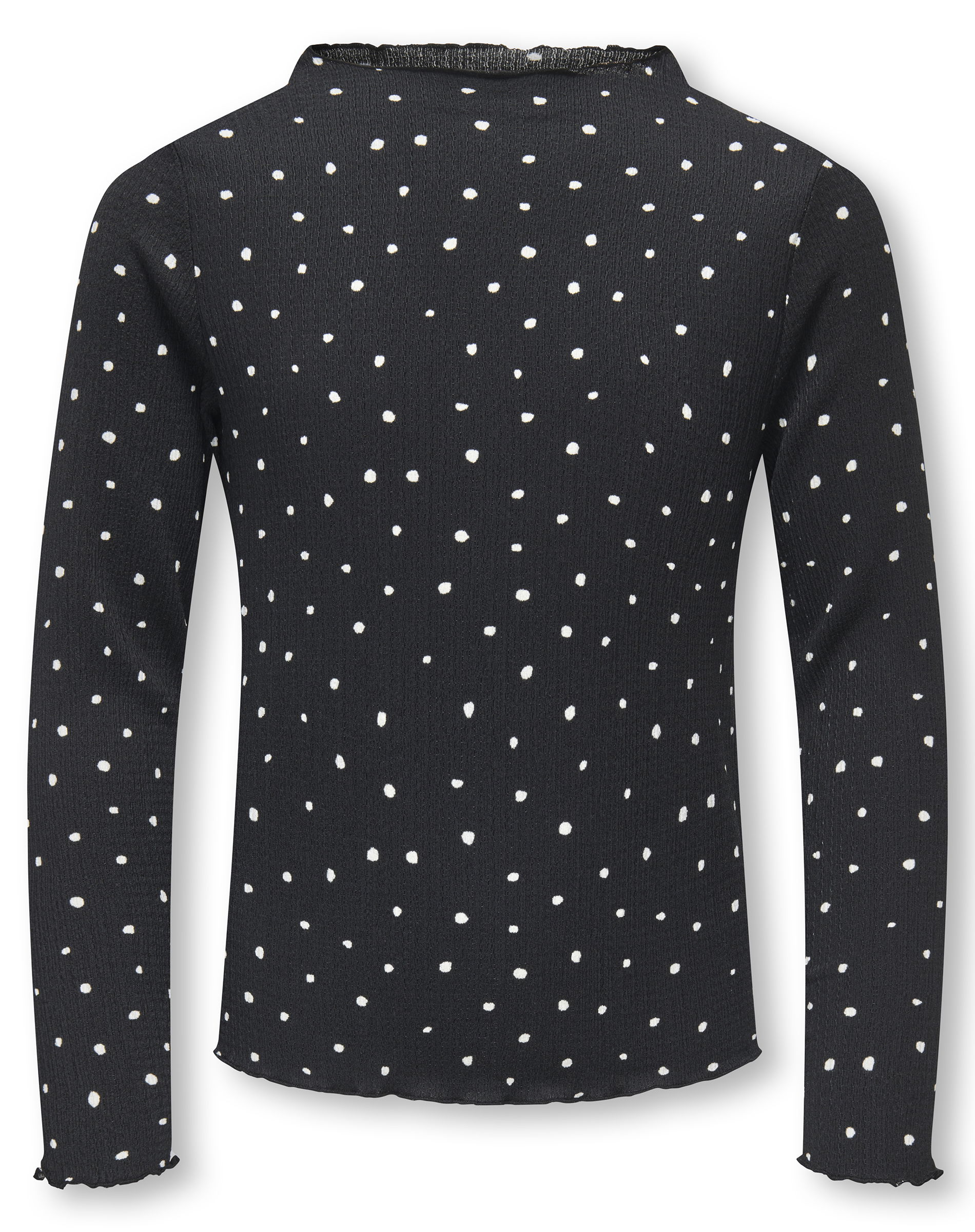 KOGMelia L/S Top - Black/Dots Cloud