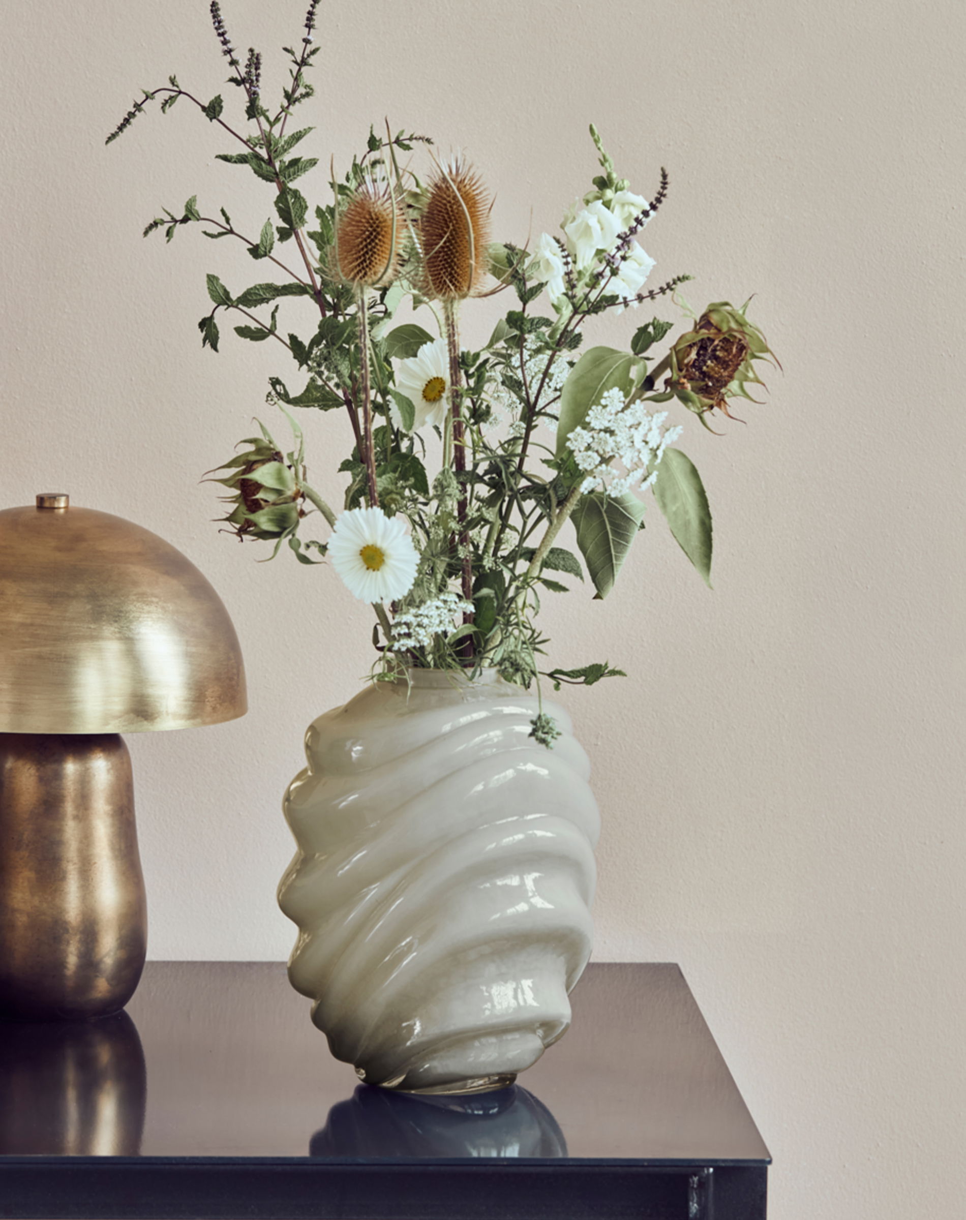 Desert Vase - Light Grey