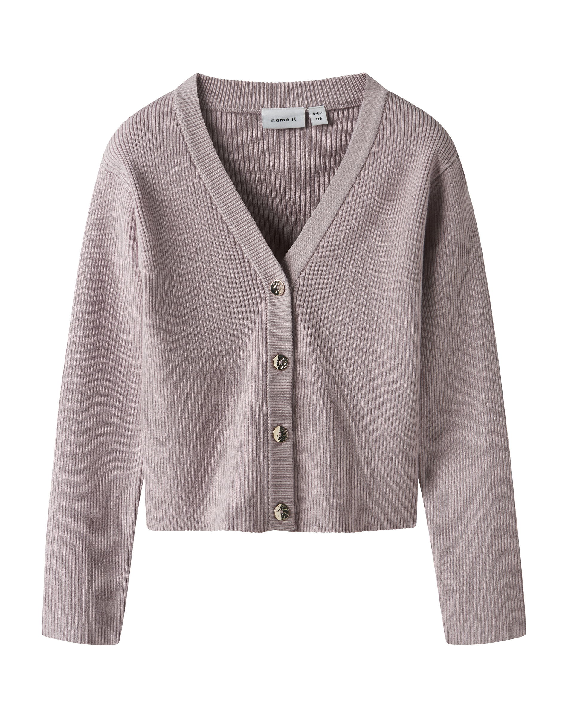 NKFLarenlise Strik Cardigan -  Burnished Lilac