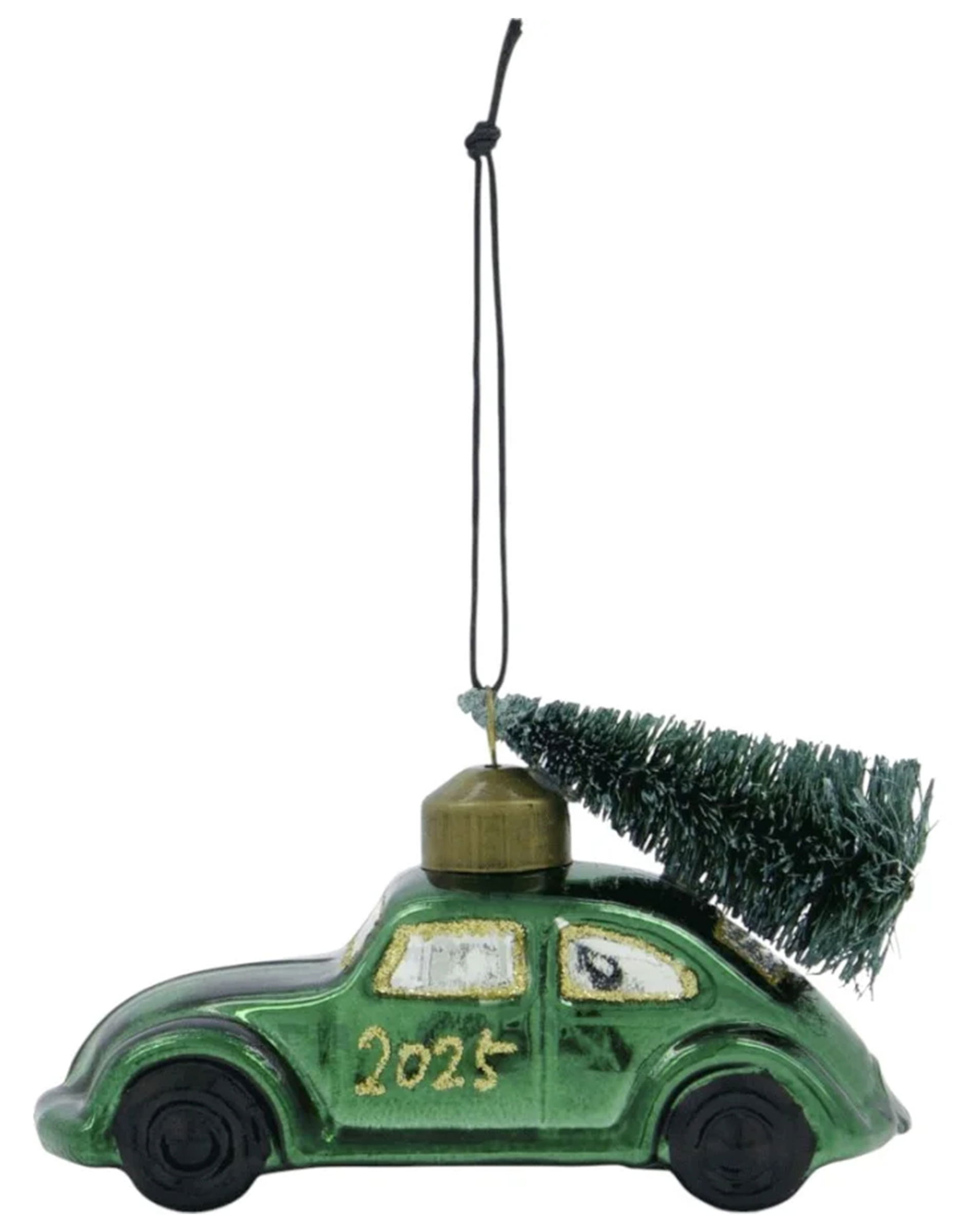 Christmas Ornament HDCar - Green