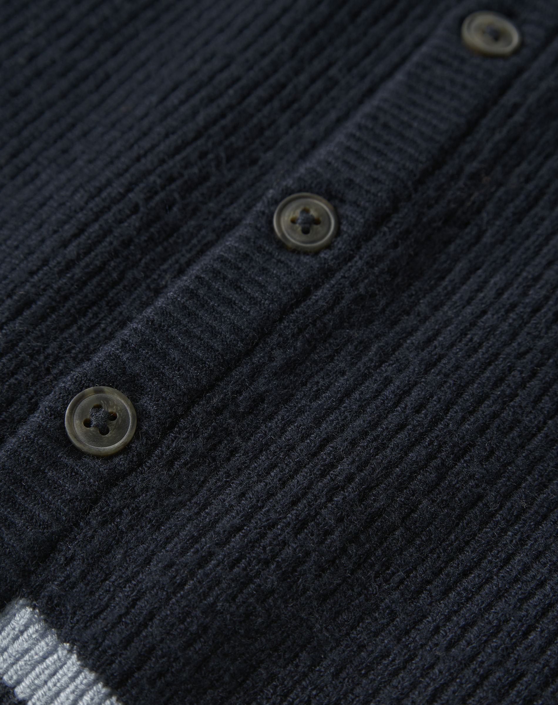 NBMSand LS Strik Cardigan - Navy Blazer