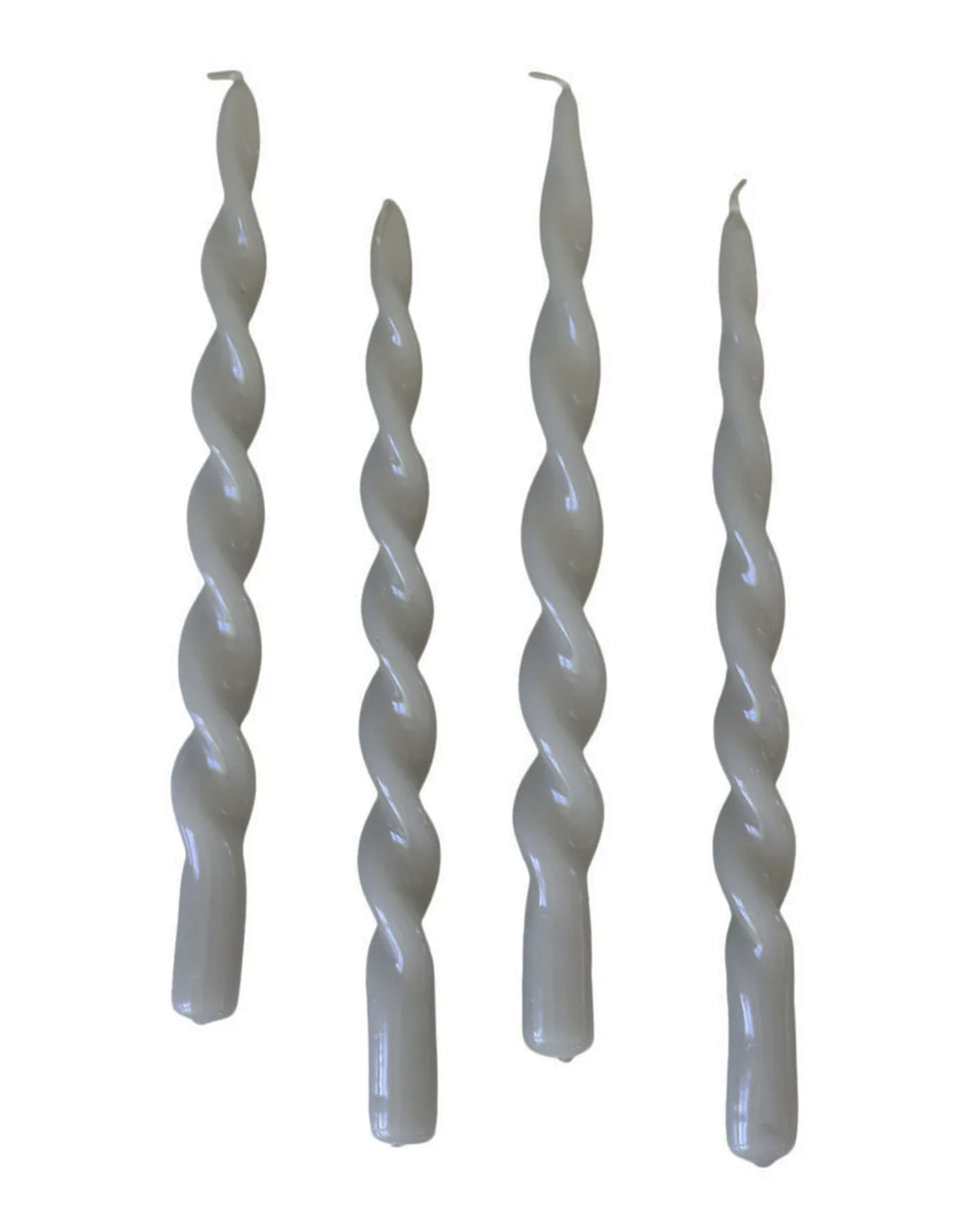 Glossy Lys - Steel Grey - 4 stk.