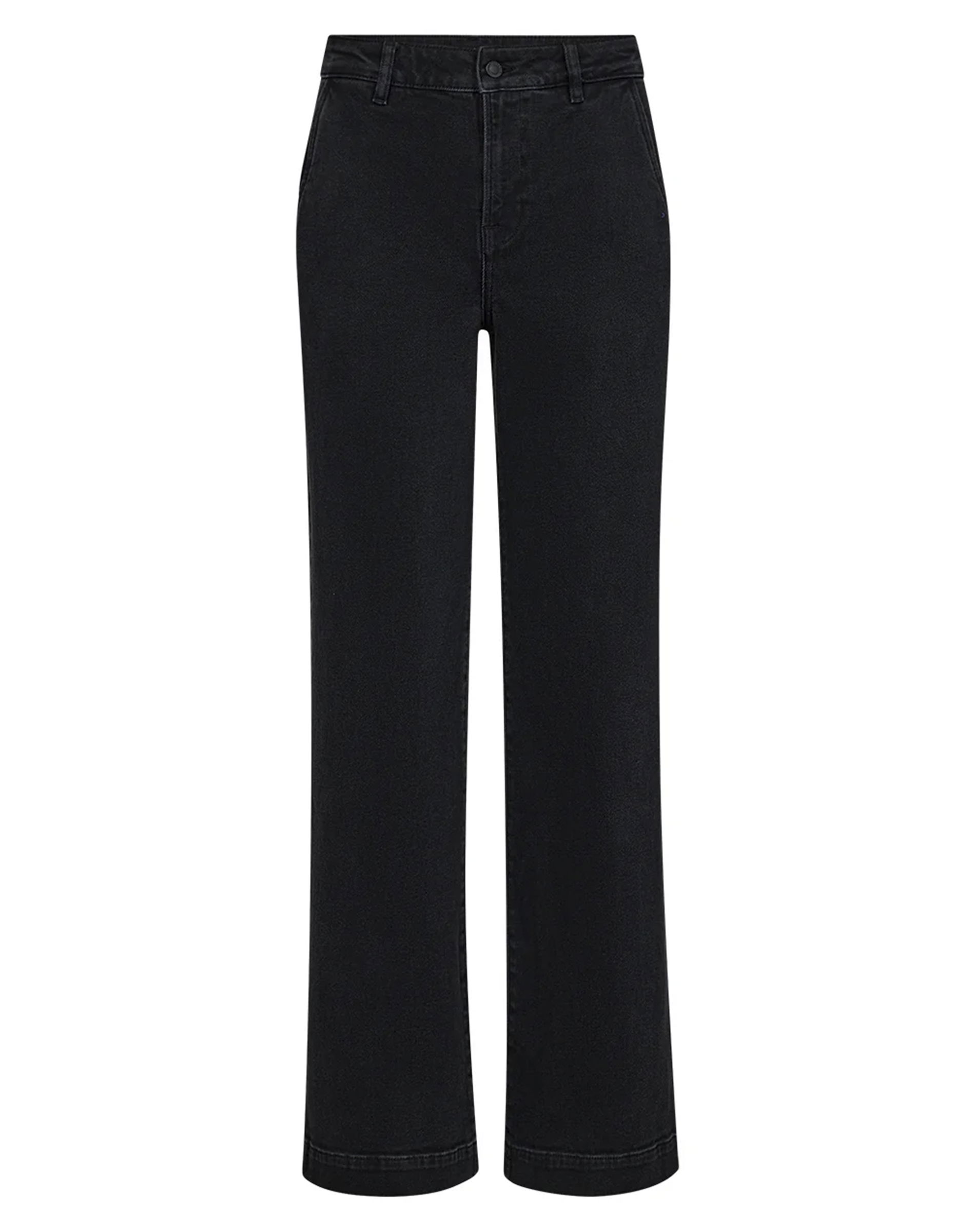 Augusta French Wash Faded Black Jeans