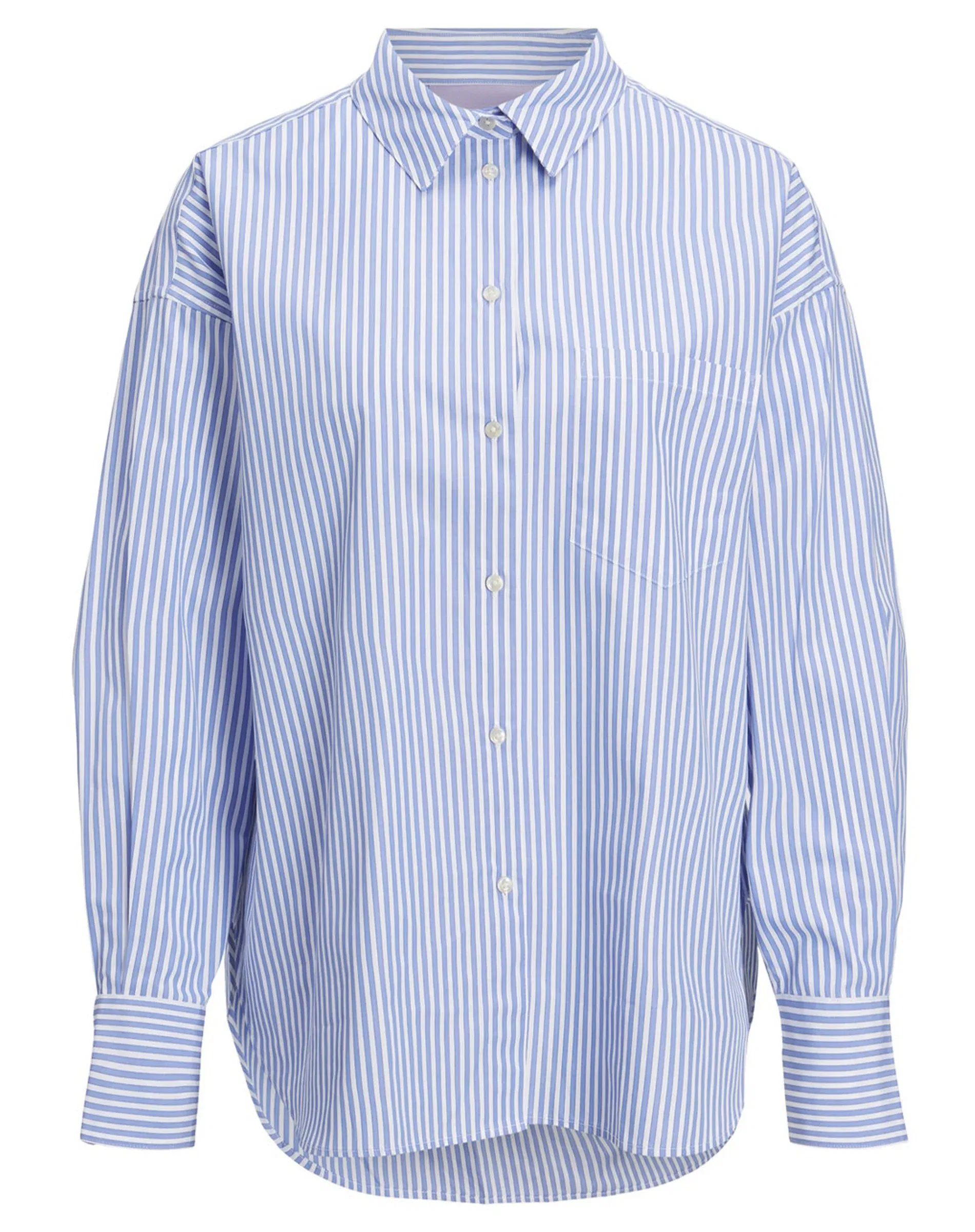 Jamie Relaxed Poplin Skjorte