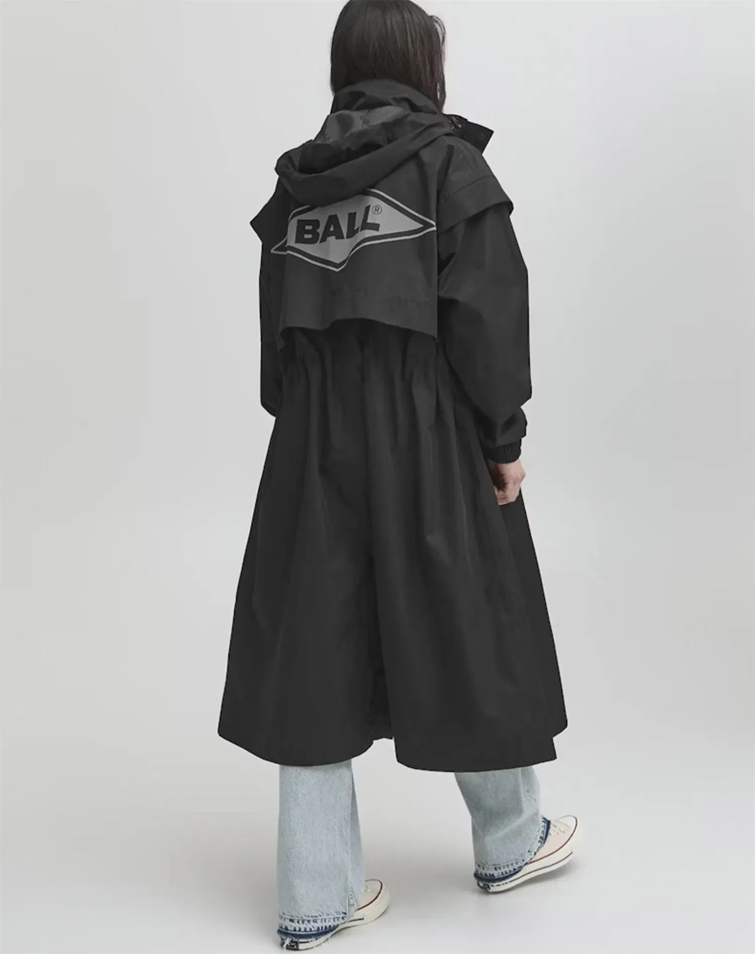 BAPioggia Frakke - Black