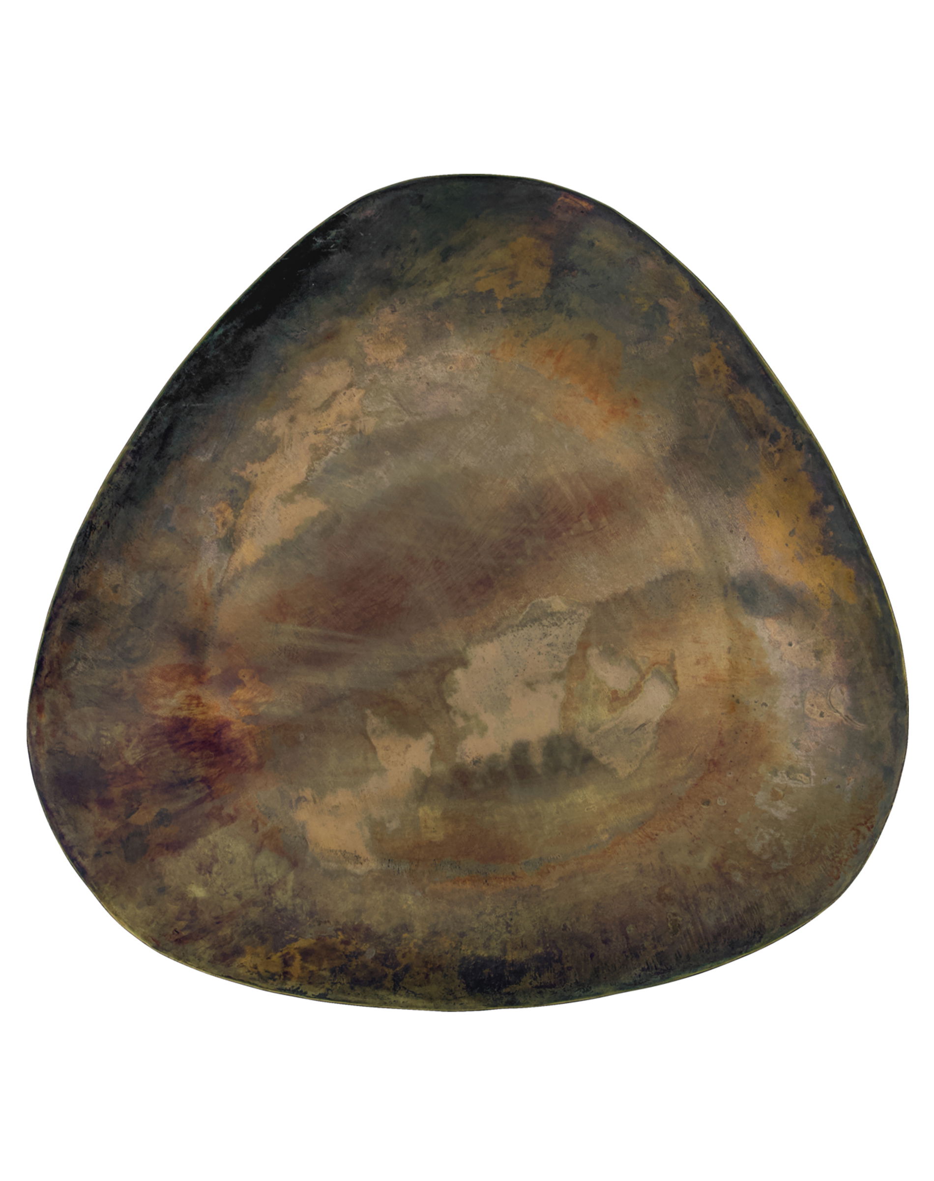 Tafa Bakke - Antique Brass - 30 x 30 Cm