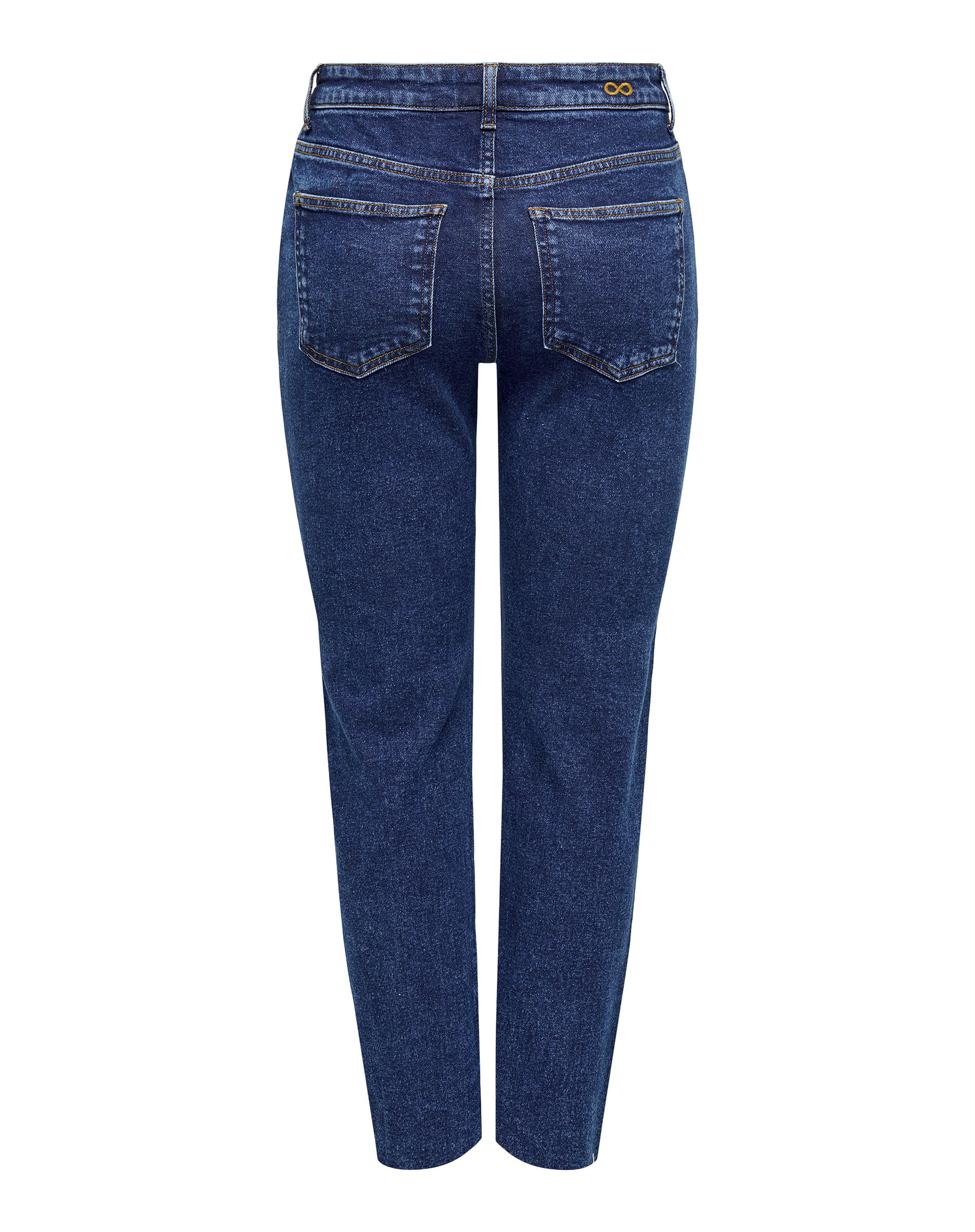 JDYLullu HWStraight Jeans - Dark Blue Denim 