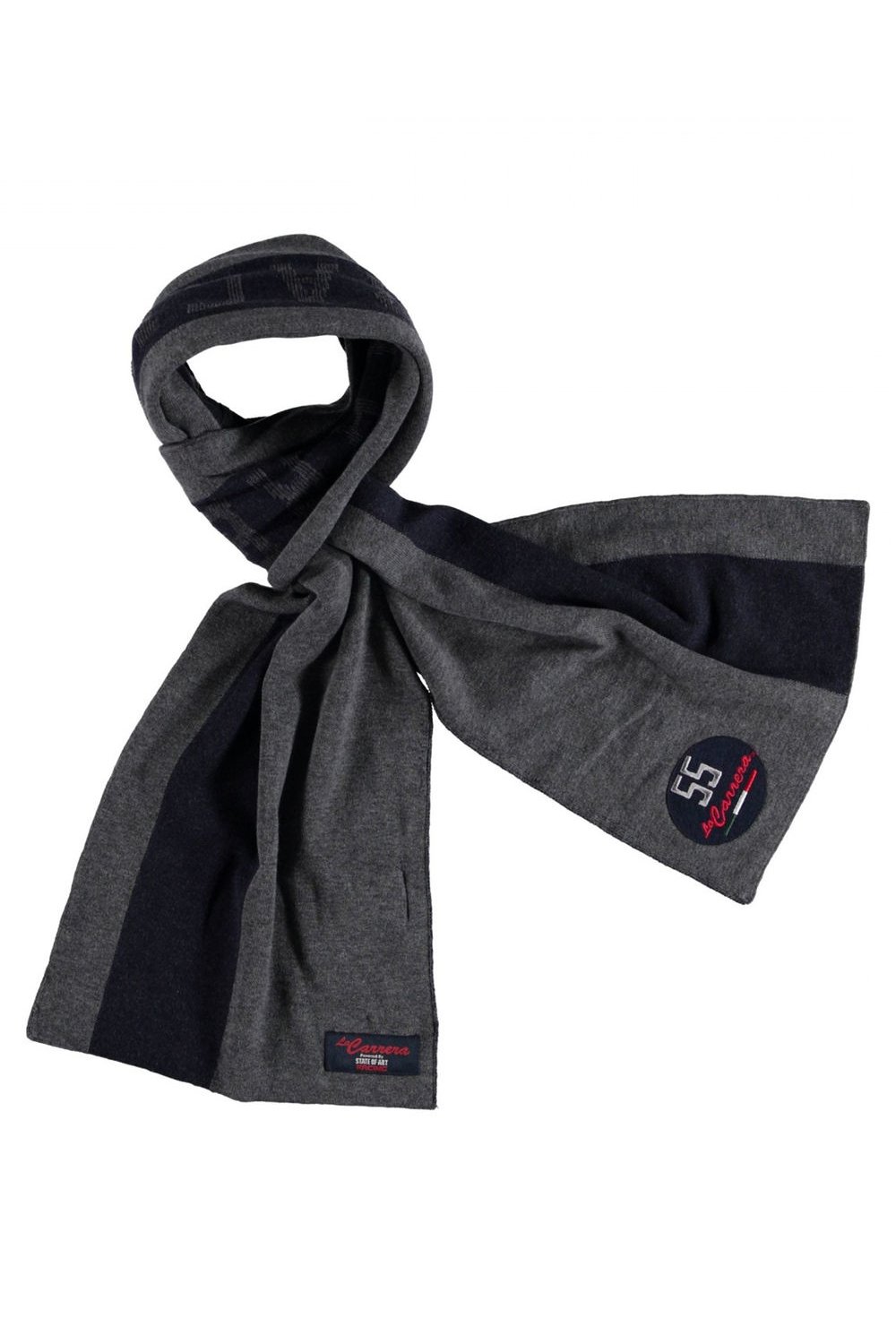 Racing 'La Carrera' Shawl with Stripes