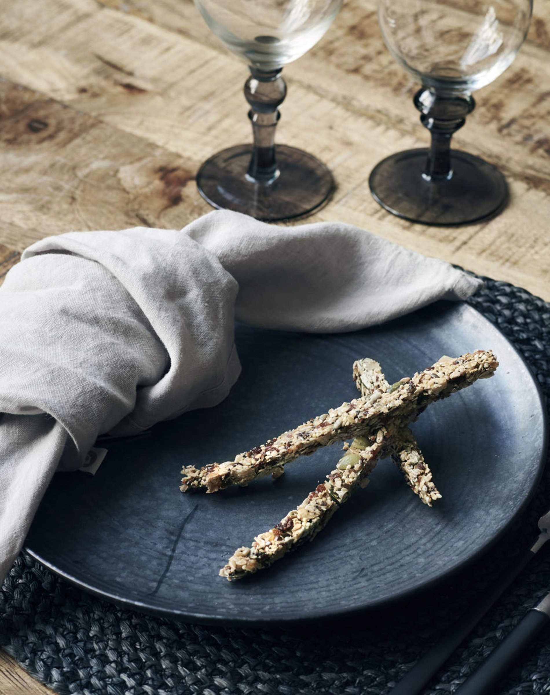 Middagstallerken - Pion - Black/Brown