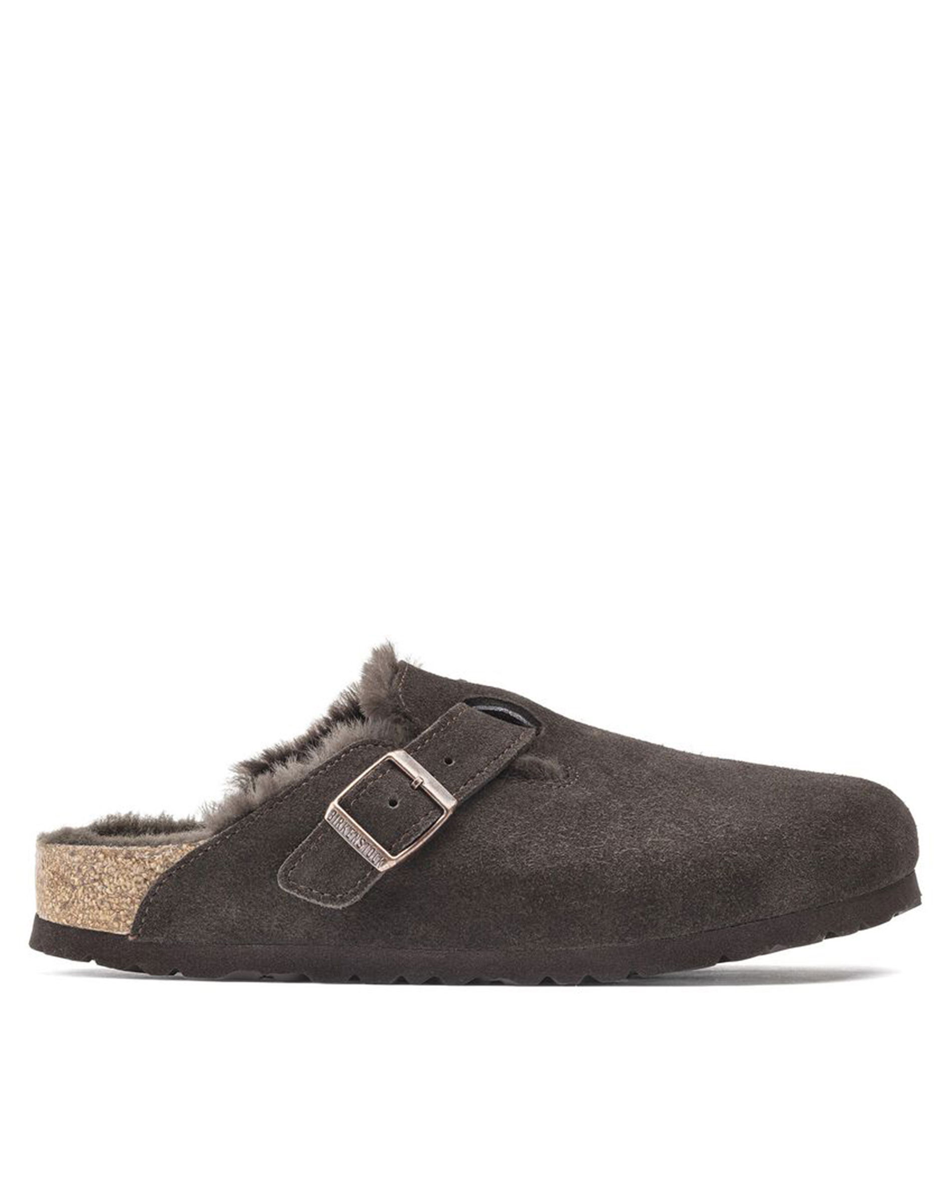 Boston Shearling Suede Leather - Mocca
