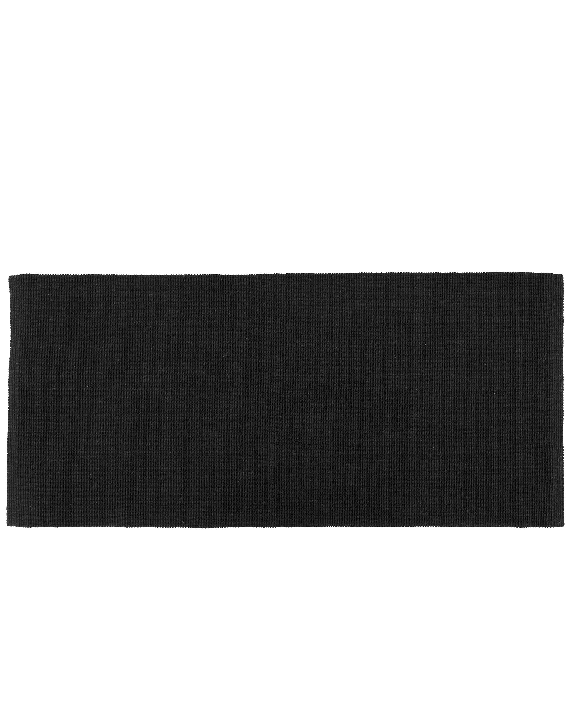 Fiona Måtte - 80 x 180 Cm - Black