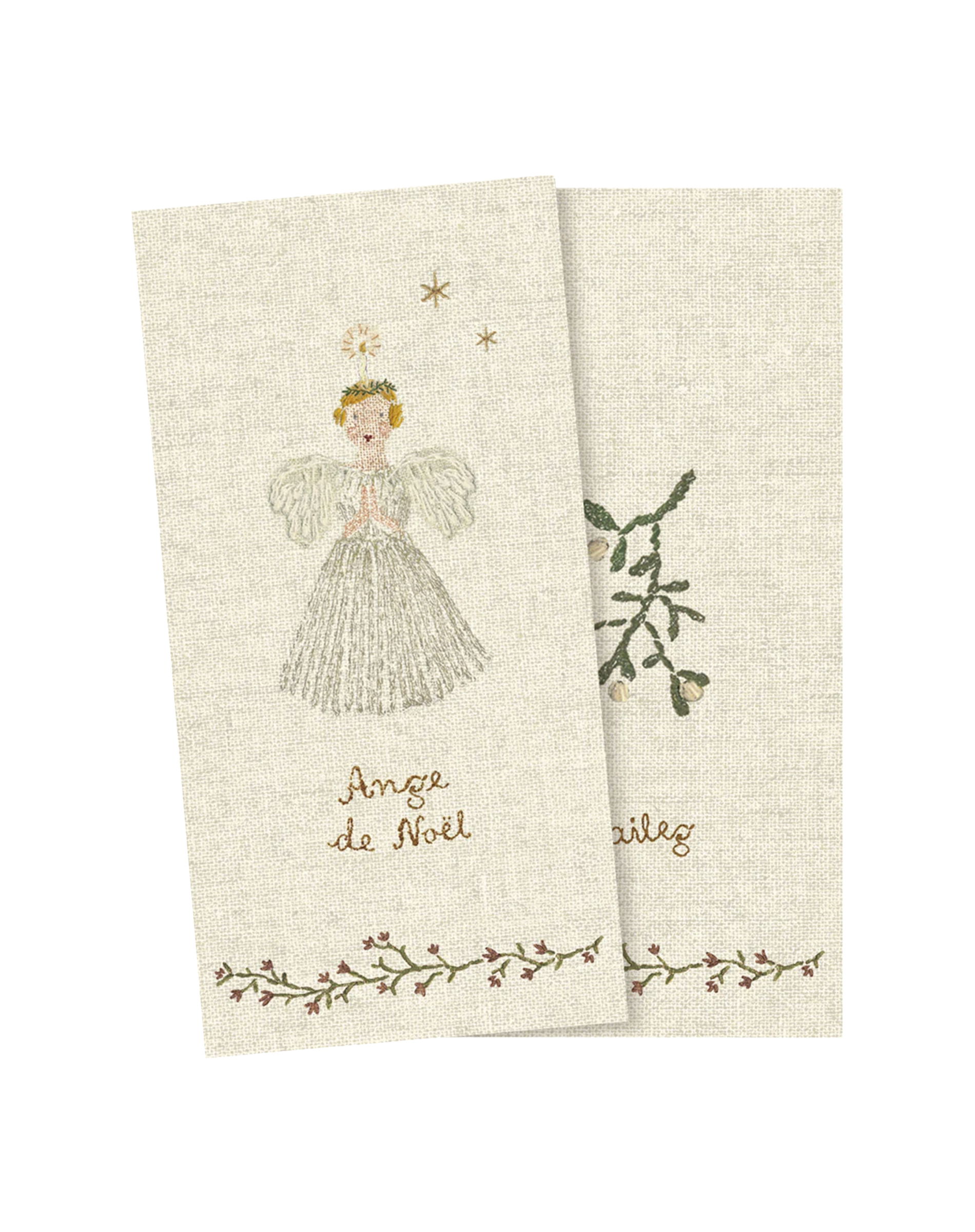 Serviet Engel - Hvid - Small