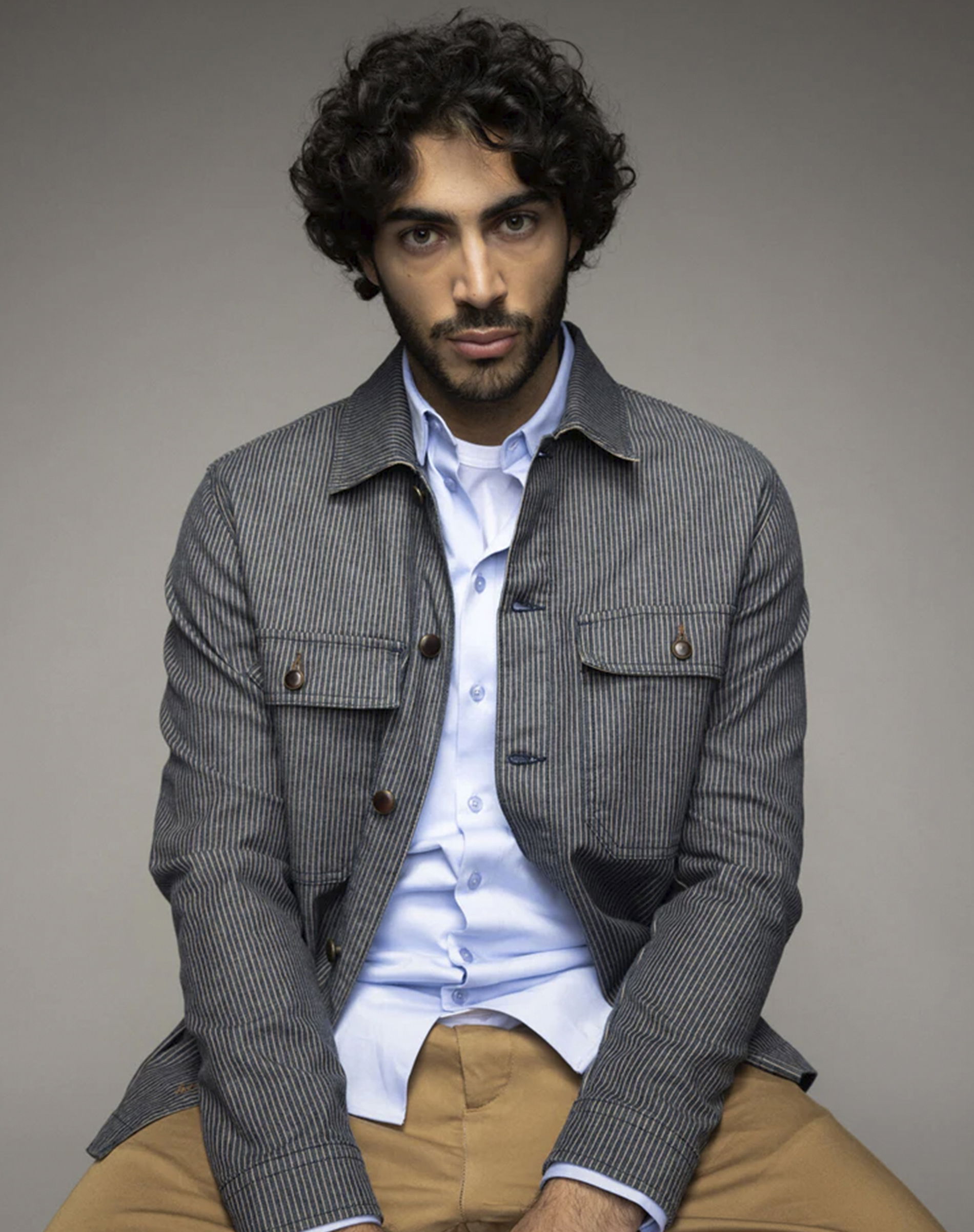 Matteo Stripe Overshirt