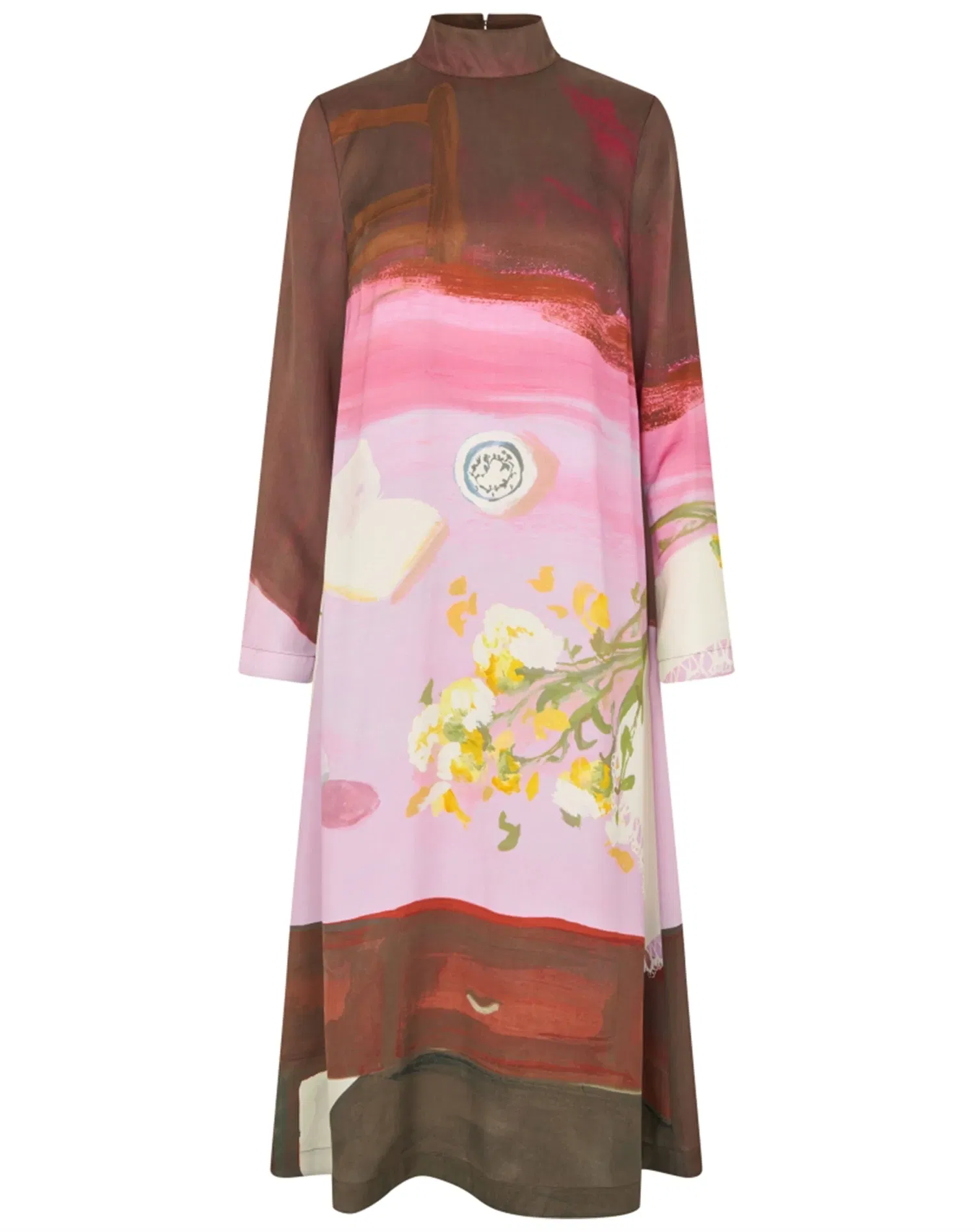 Long Sleeve Midi Kjole - Five Resolutions