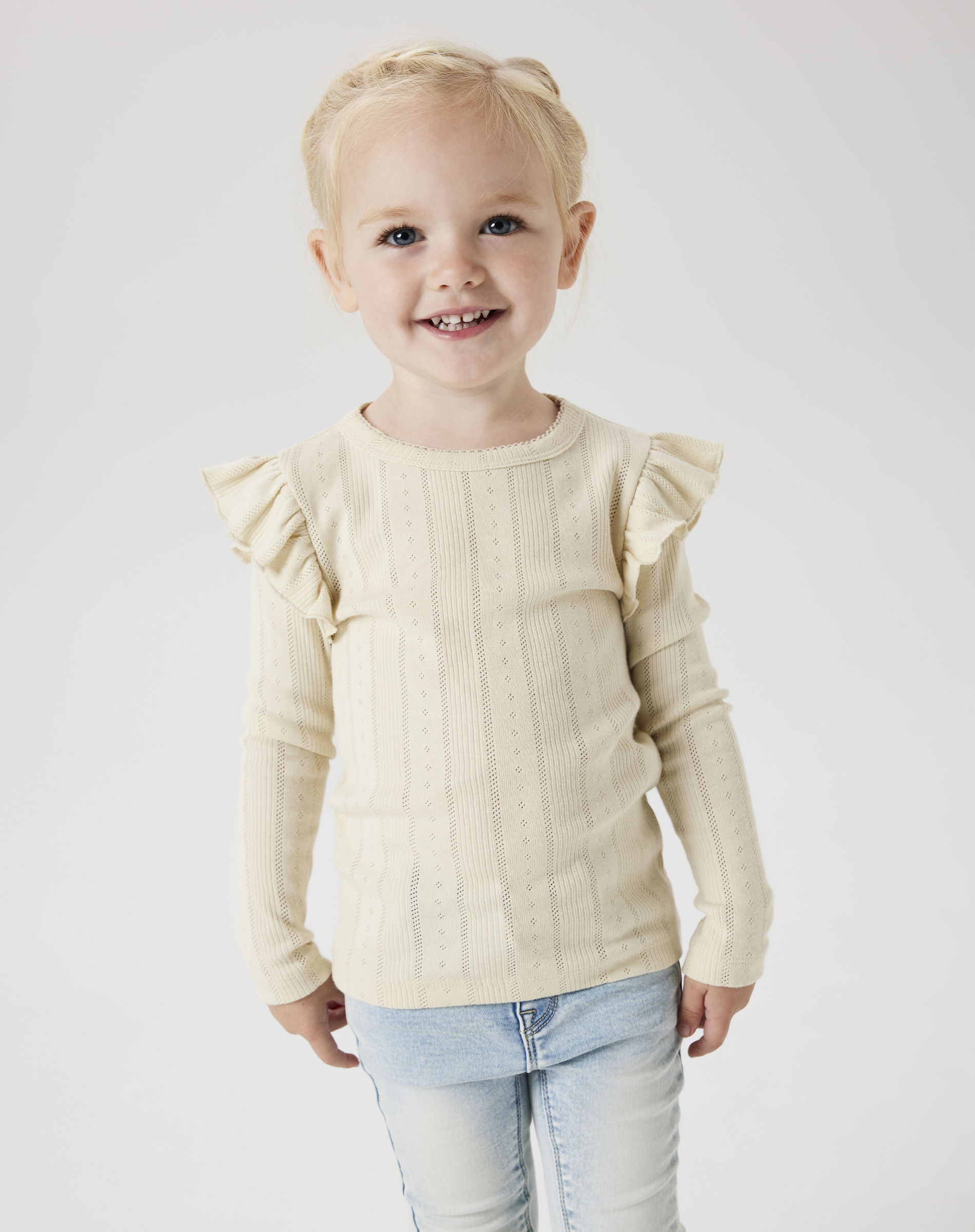 Fjulia Slim Langærmet  