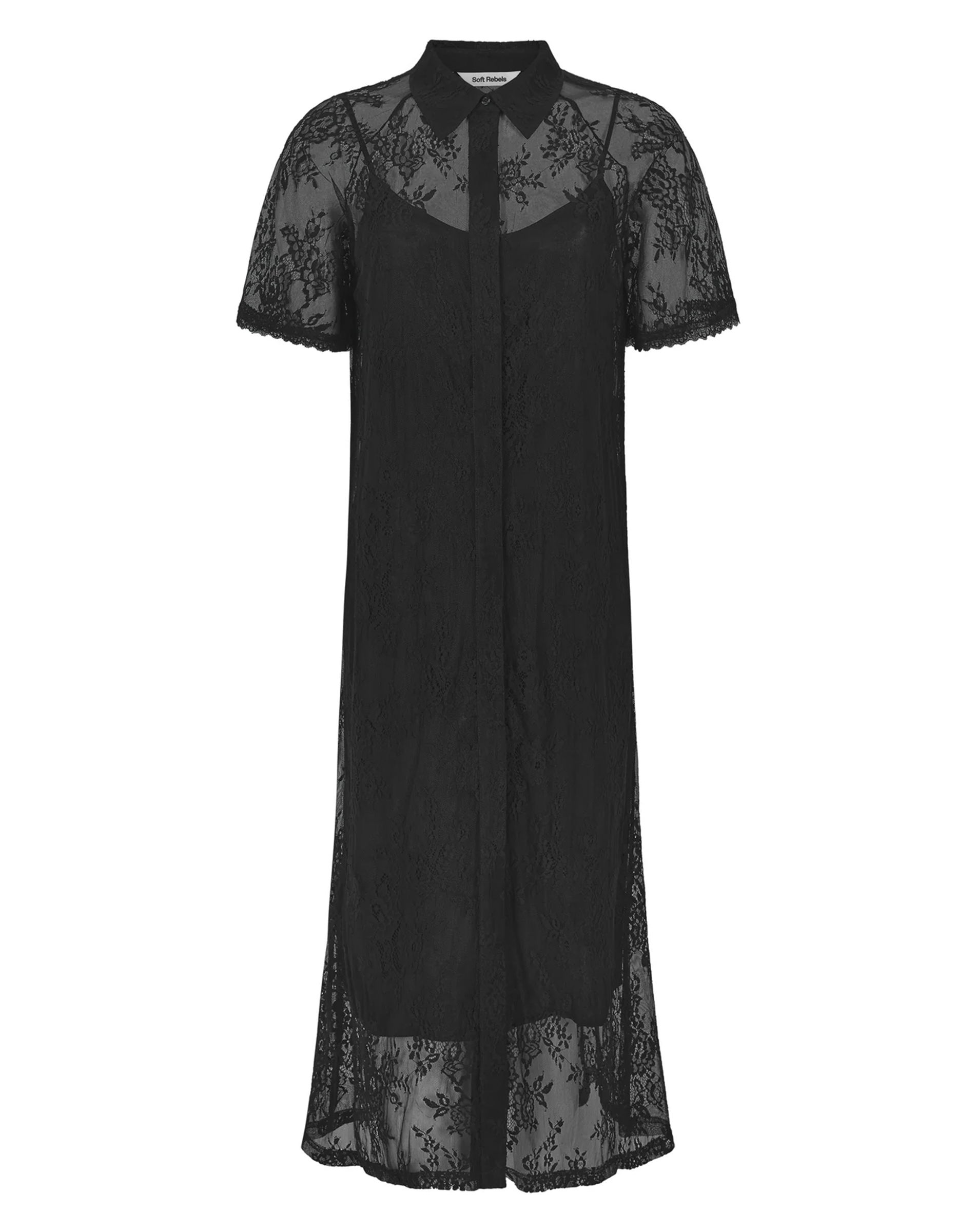 SRLaurel Kjole - Black