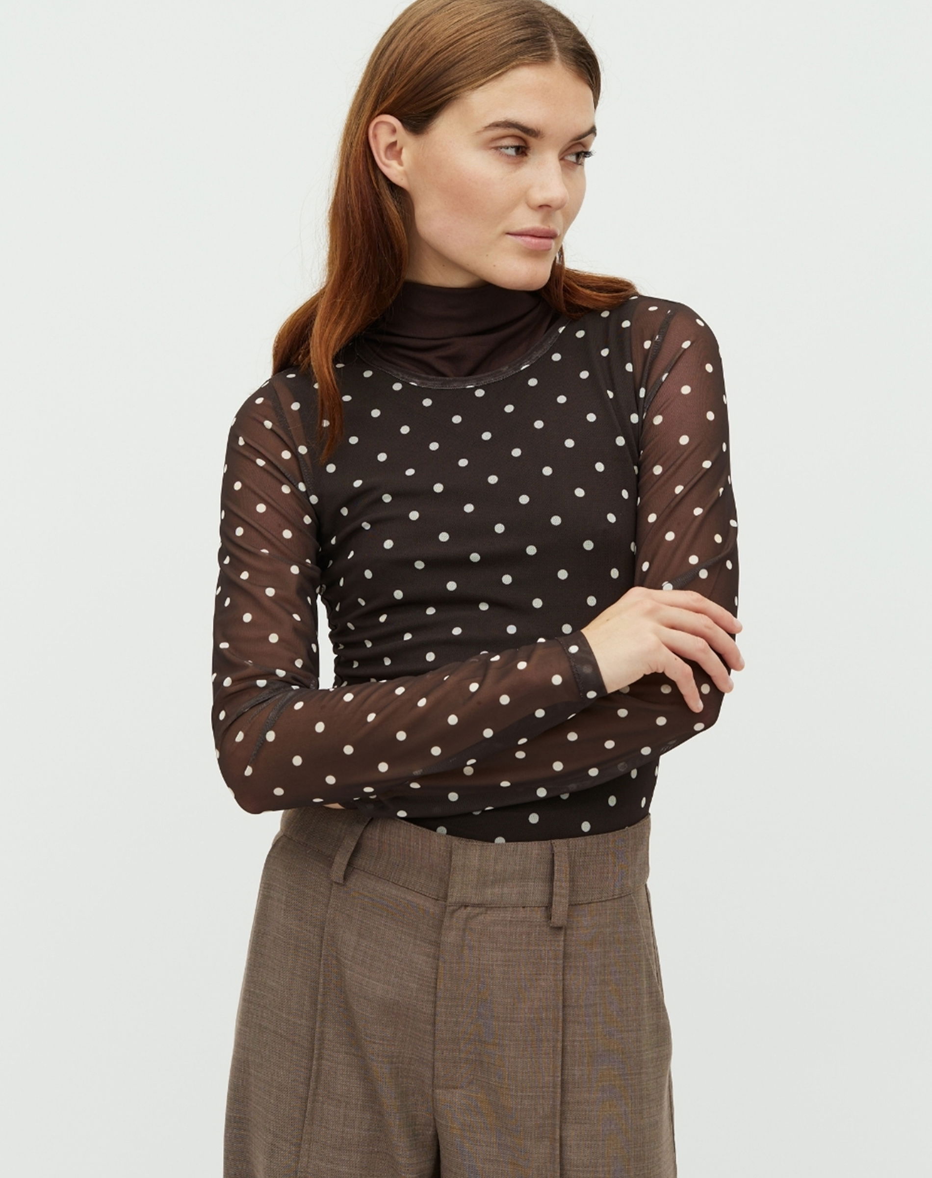 Milargos - Arcel Bluse - Java Dots