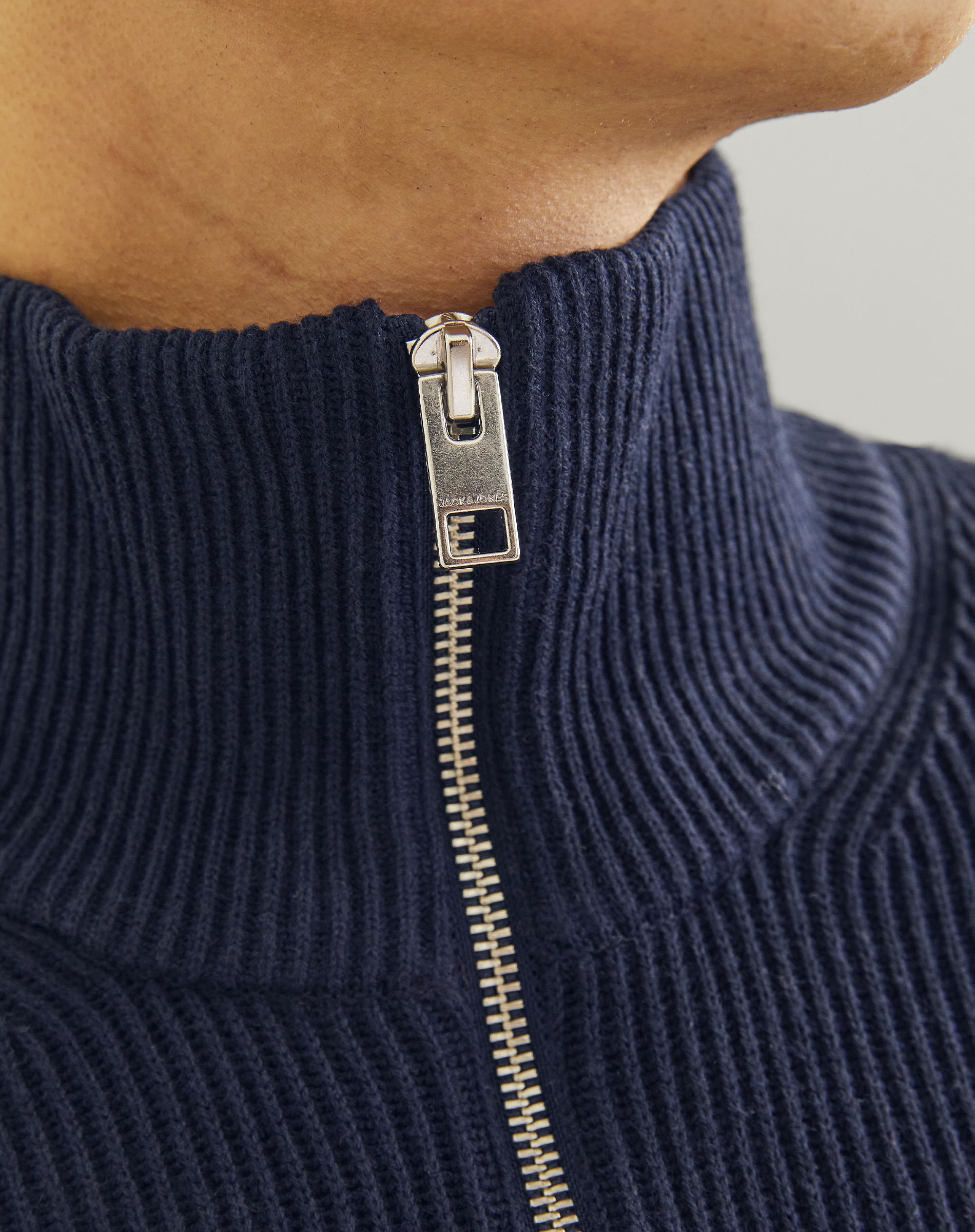 JJEPerfeck Half Zip Strik 