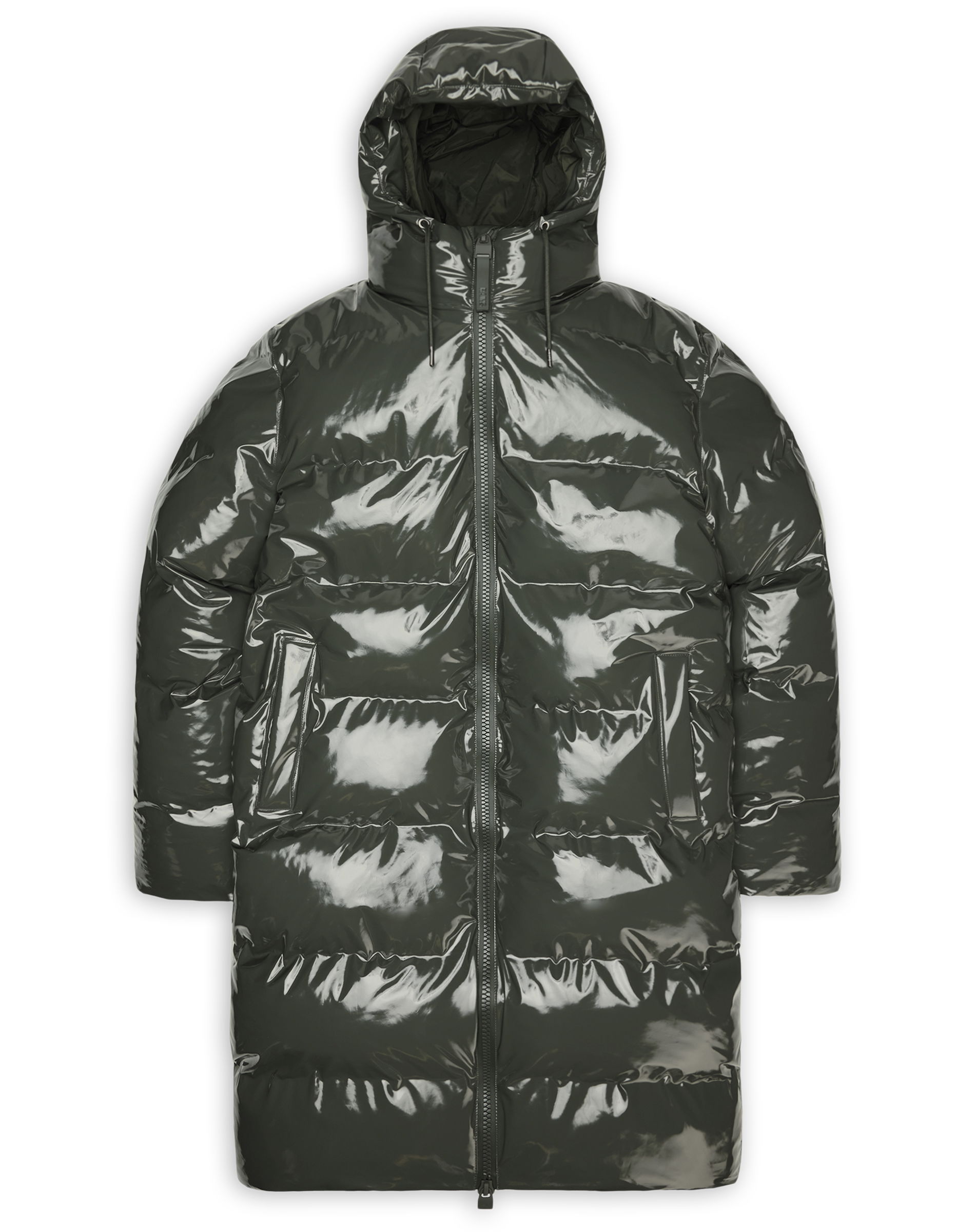 Alta Longer Puffer Jakke - Swamp