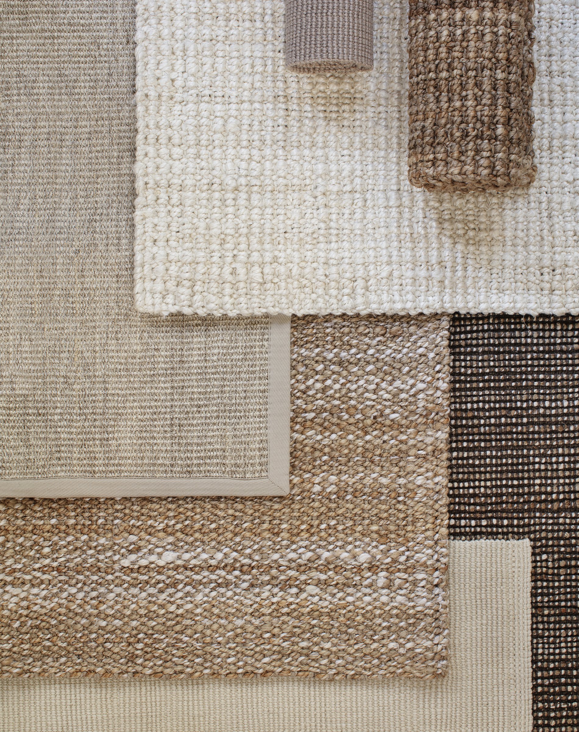 Jute Måtte - 80 x 180 Cm - Black