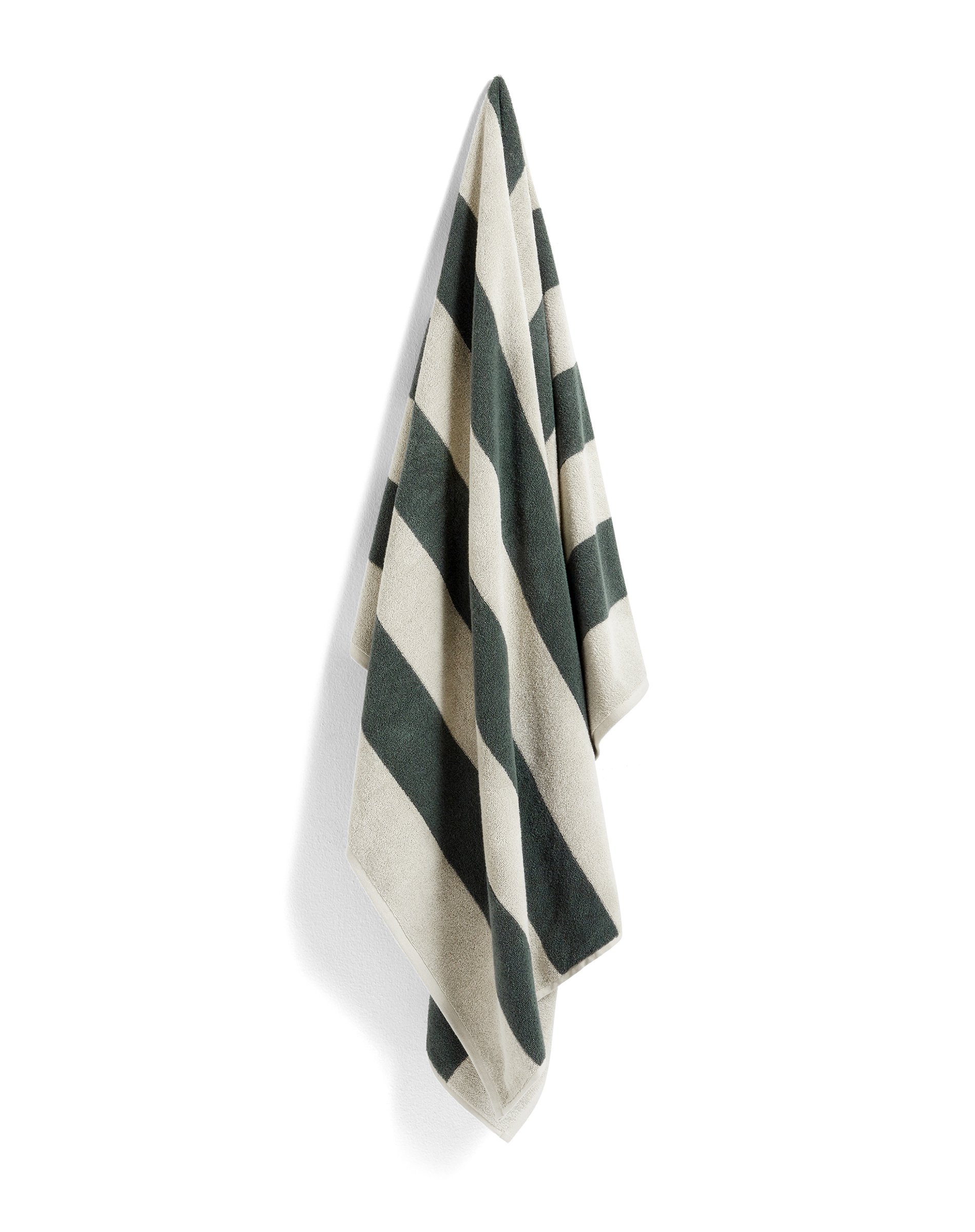 Frotte Stripe Badehåndklæde 