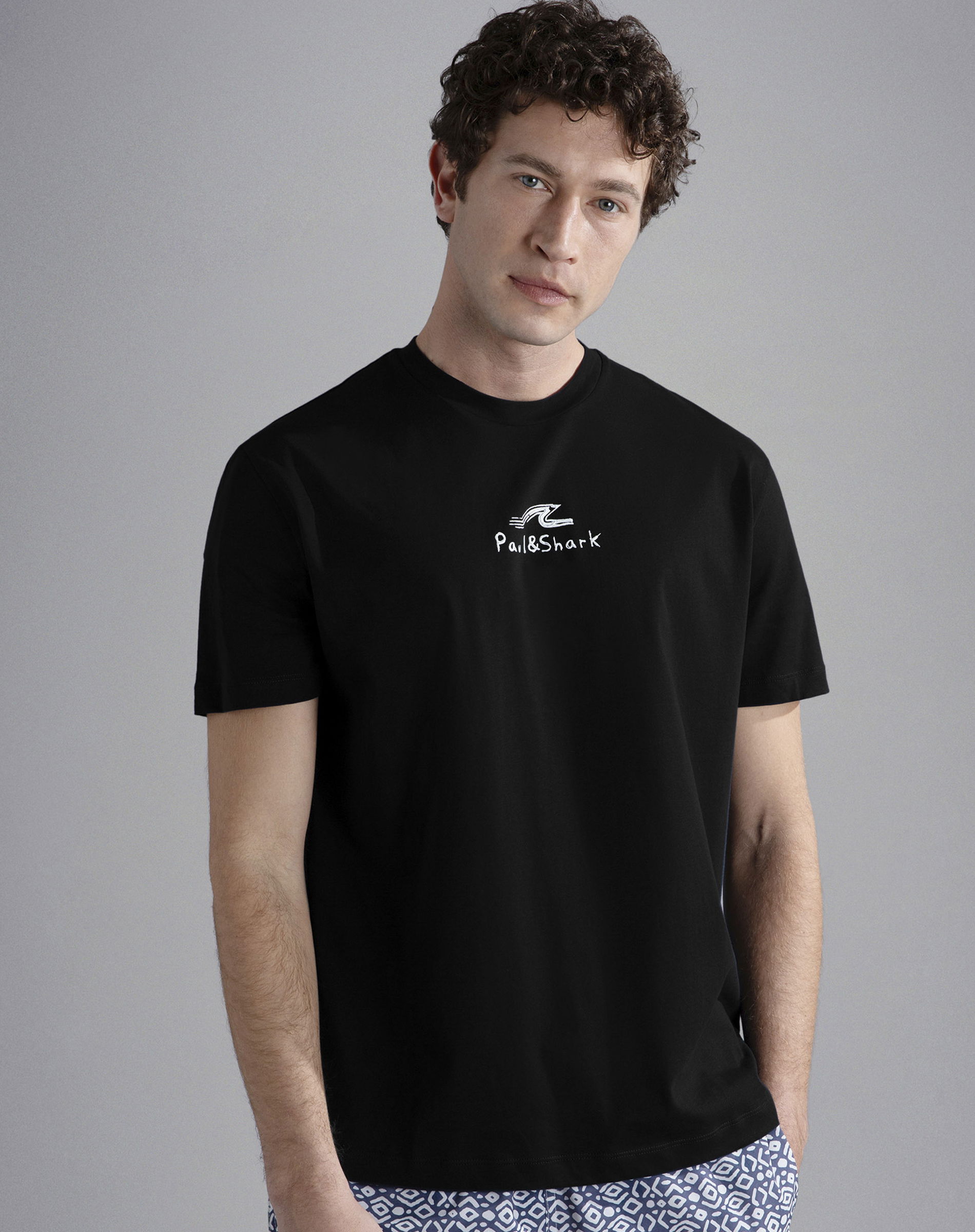 Print Cotton Jersey T-shirt