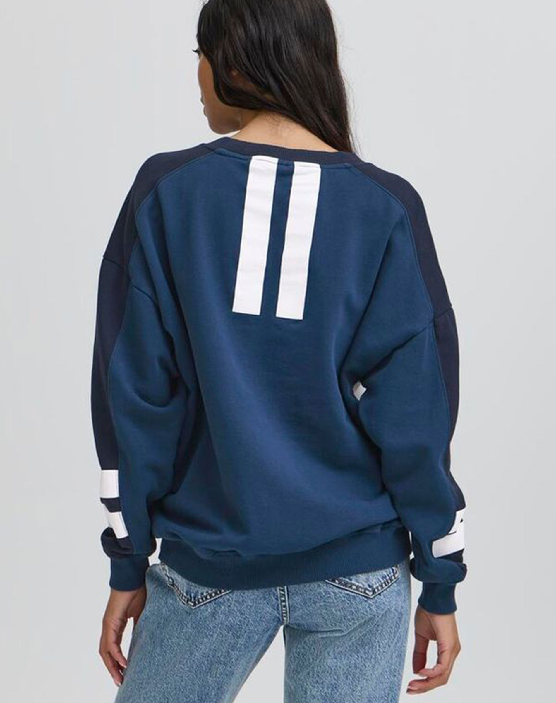 BABadini Colorblock Sweatshirt -  Moonlit Ocean
