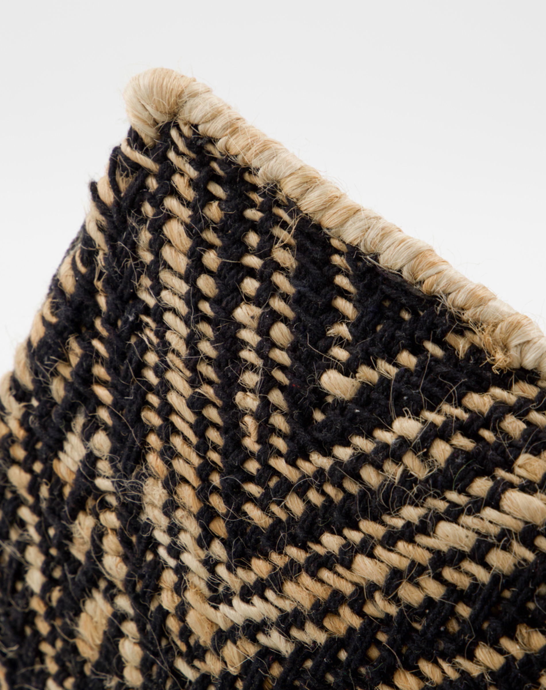 Monta Måtte - 60 x 90 Cm - Nature/Black